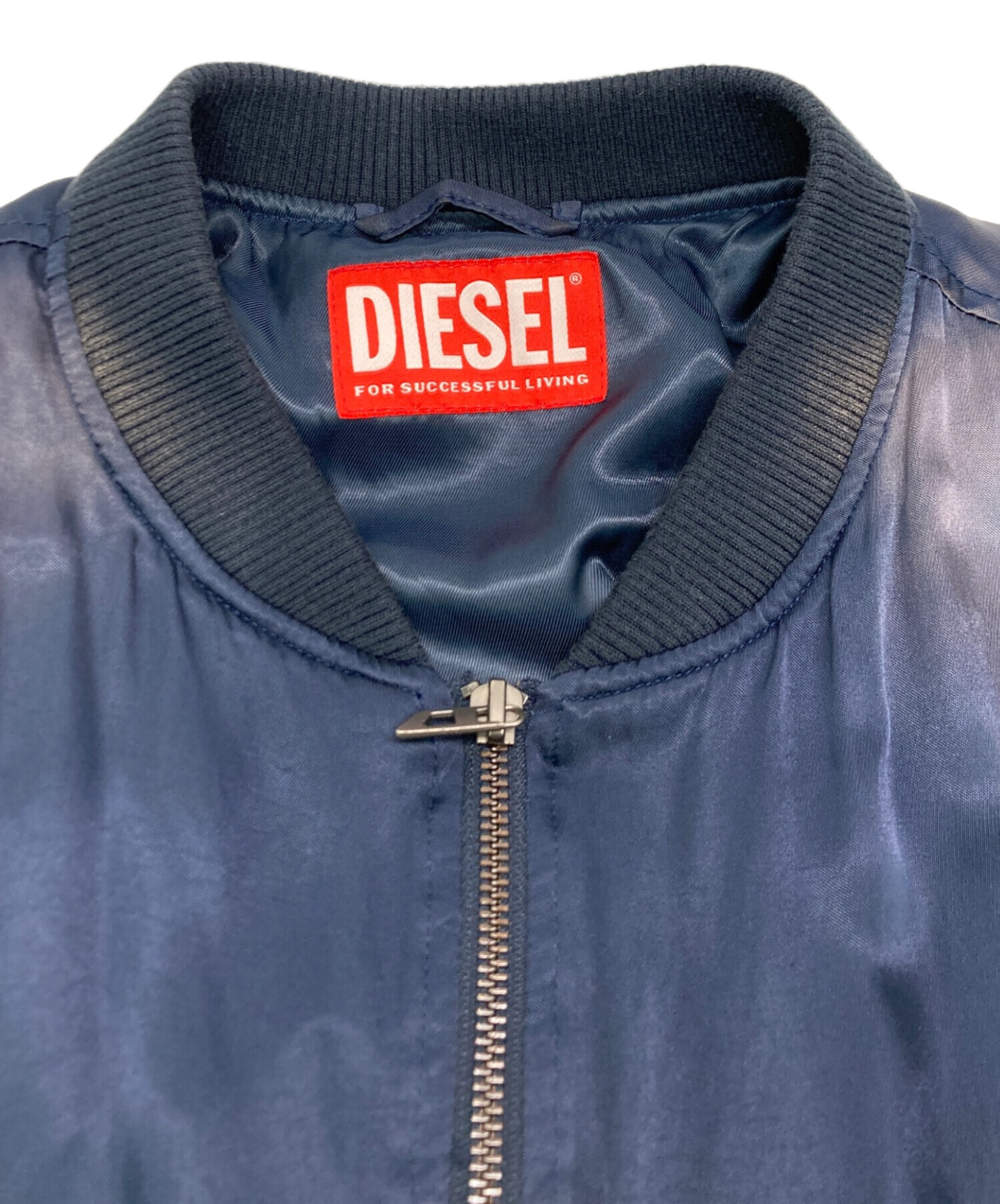 中古・古着通販】DIESEL (ディーゼル) J-MARTEXブルゾン ネイビー