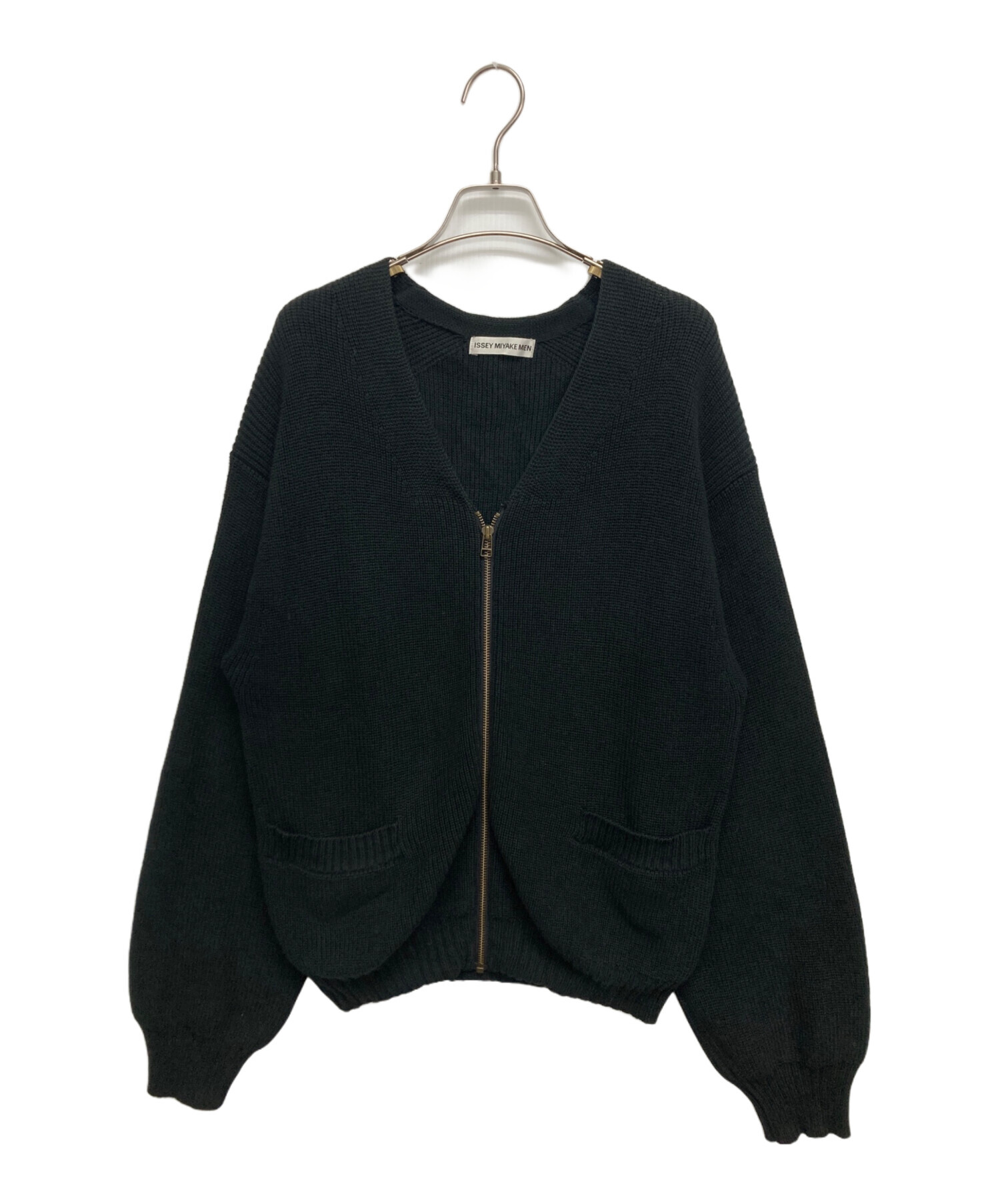 中古・古着通販】ISSEY MIYAKE MEN (イッセイミヤケメン) ジップニット