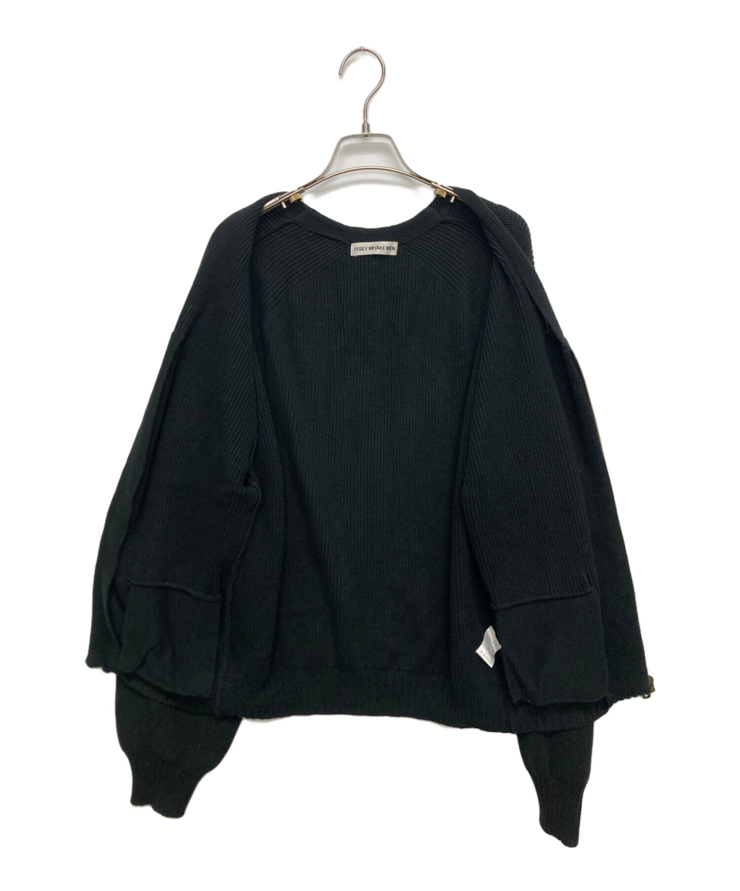 中古・古着通販】ISSEY MIYAKE MEN (イッセイミヤケメン) ジップニット