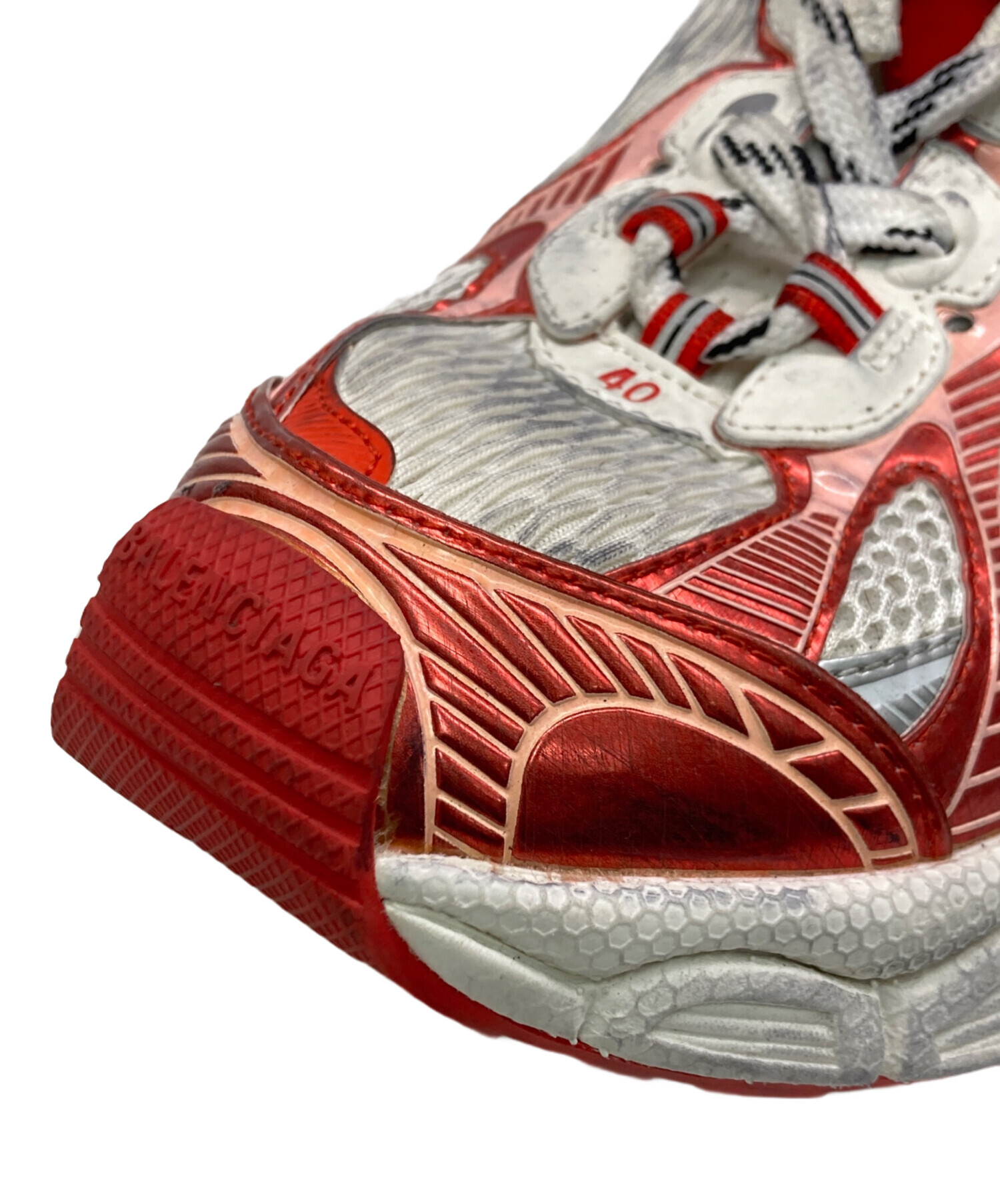 【専用出品】バレンシアガ　3xl 28.5 43 中古・古着通販】BALENCIAGA (バレンシアガ) 3XL スニーカー レッド