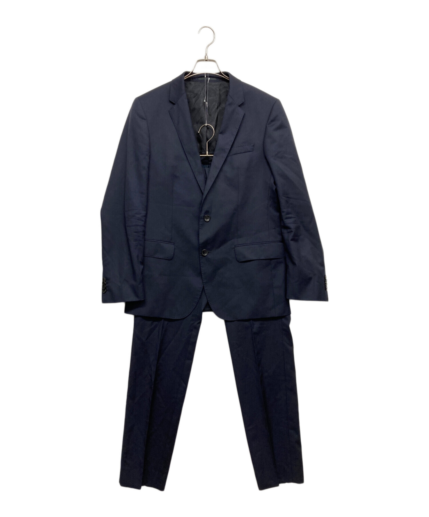 BOSS ネイビー ビジネススーツ 中古・古着通販】BOSS HUGO BOSS (ボス ヒューゴボス) セットアップ