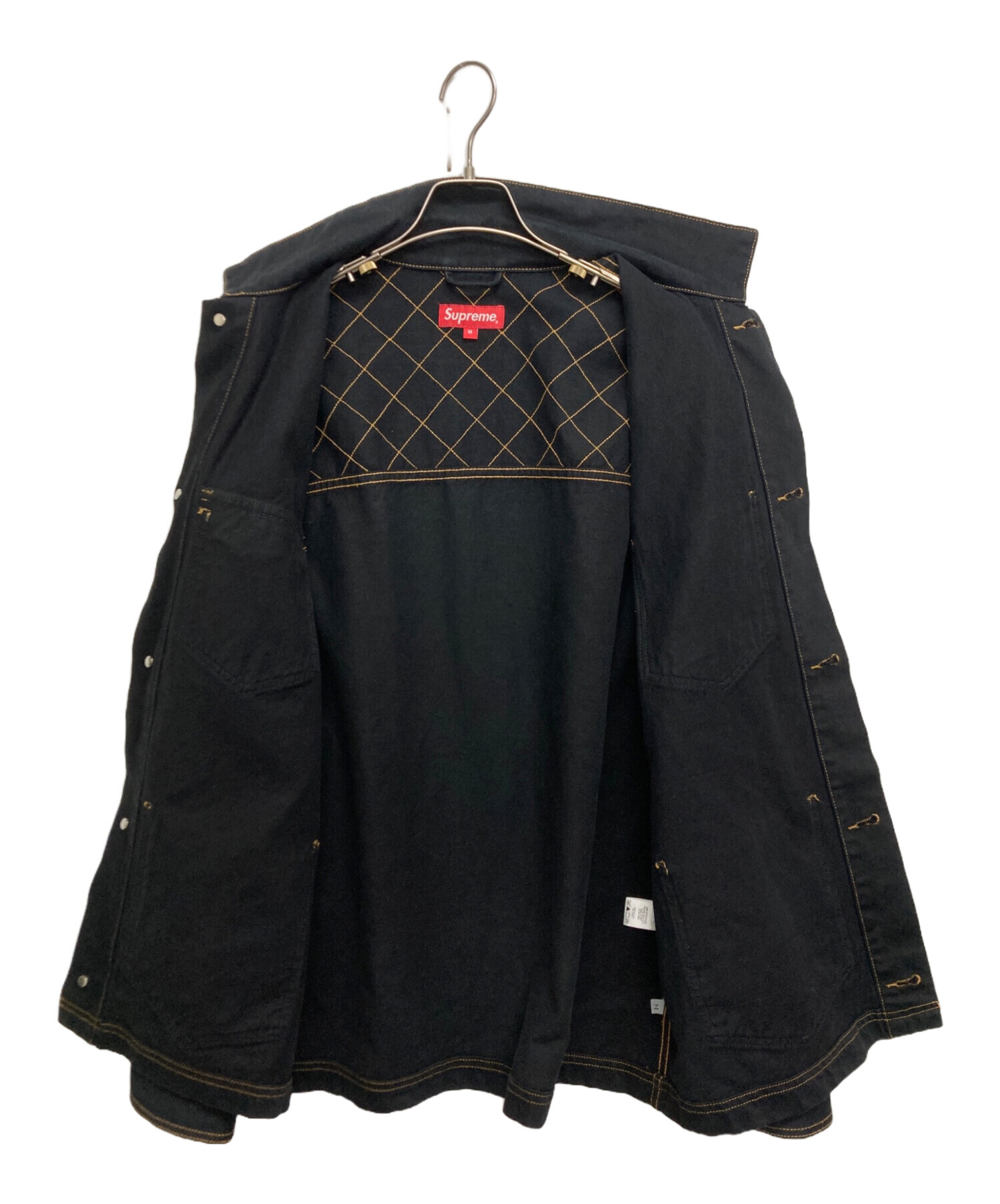 中古・古着通販】Supreme (シュプリーム) Diamond Stitch Denim Chore 