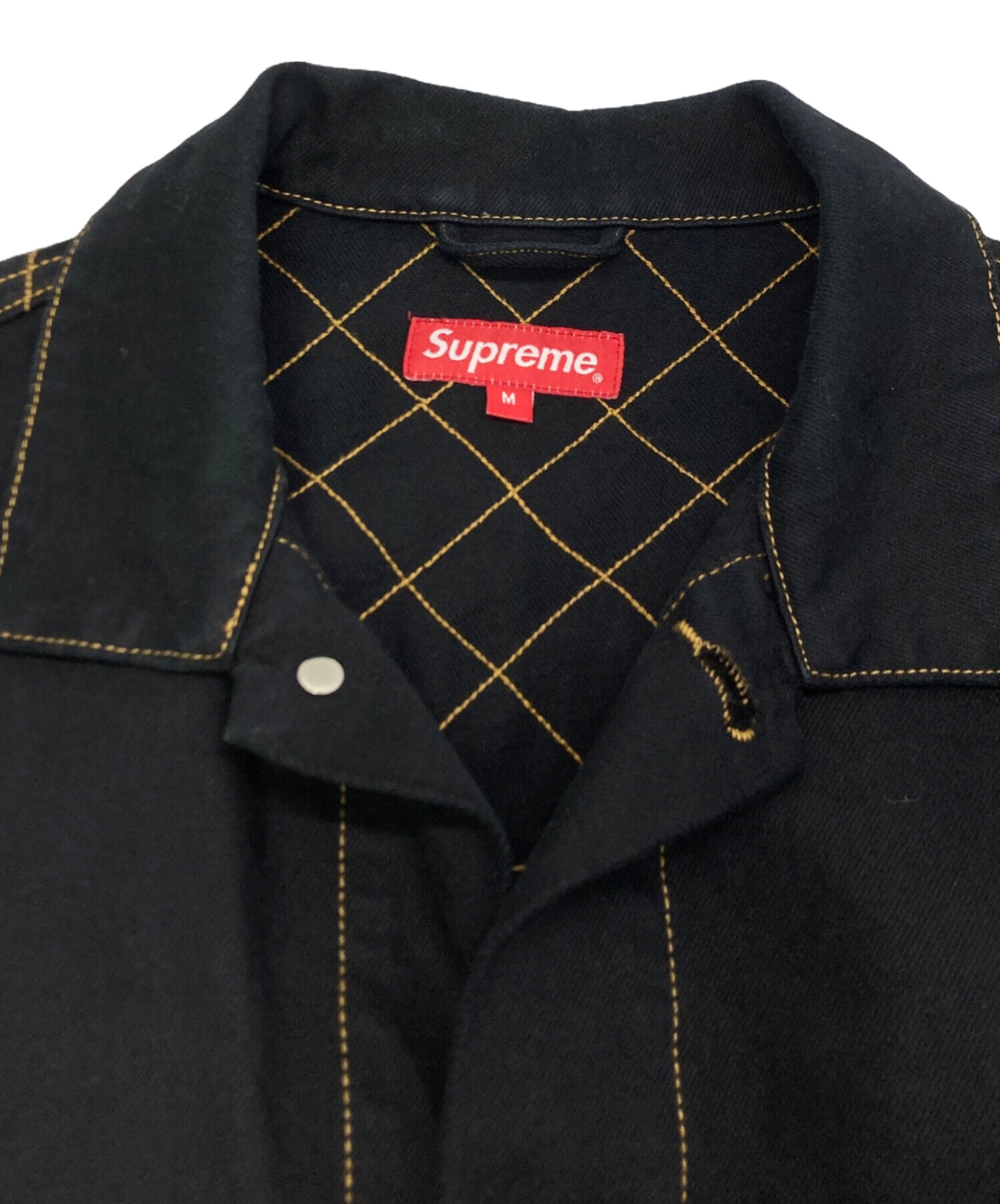 中古・古着通販】Supreme (シュプリーム) Diamond Stitch Denim Chore 