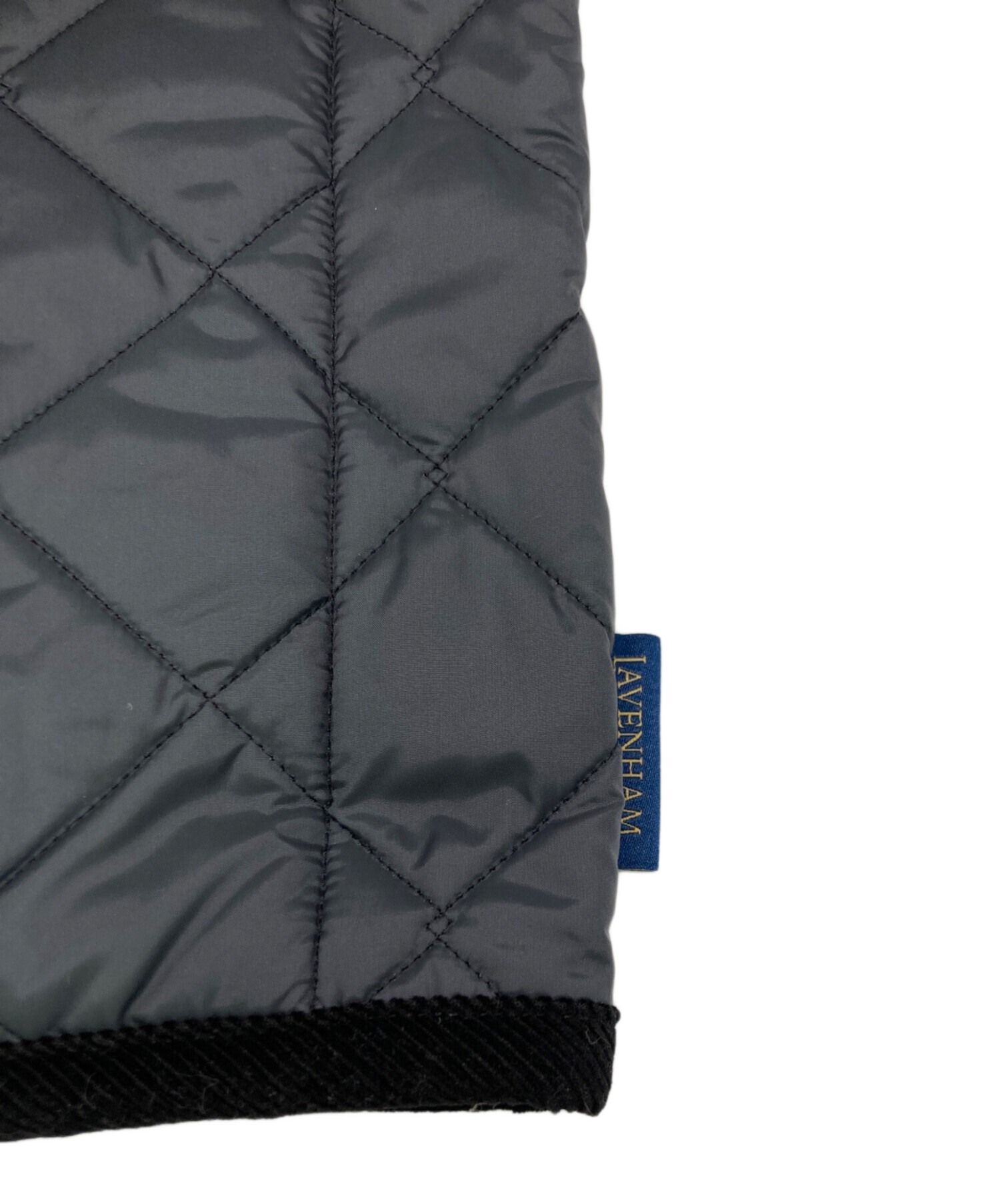 中古・古着通販】LAVENHAM (ラベンハム) キルティングベスト グレー