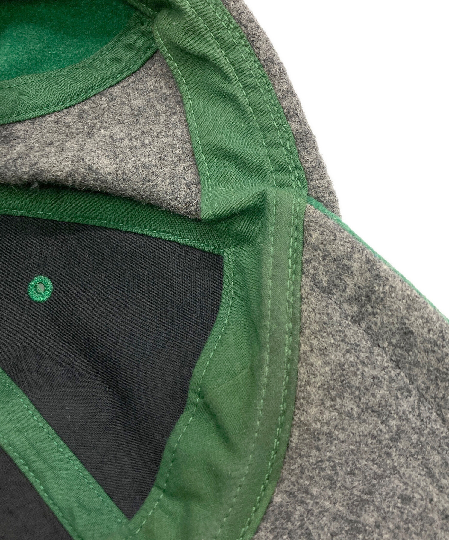中古・古着通販】Y-3 (ワイスリー) ウールキャップ グレー｜ブランド