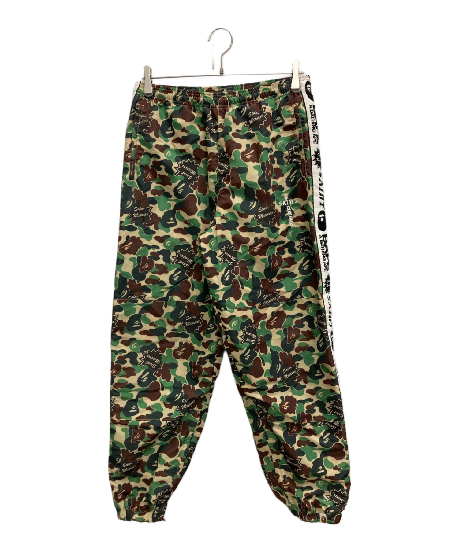 a bathing ape セントマイケル　パンツ 中古・古着通販】A BATHING APE (ア ベイシング エイプ) SAINT MICHAEL