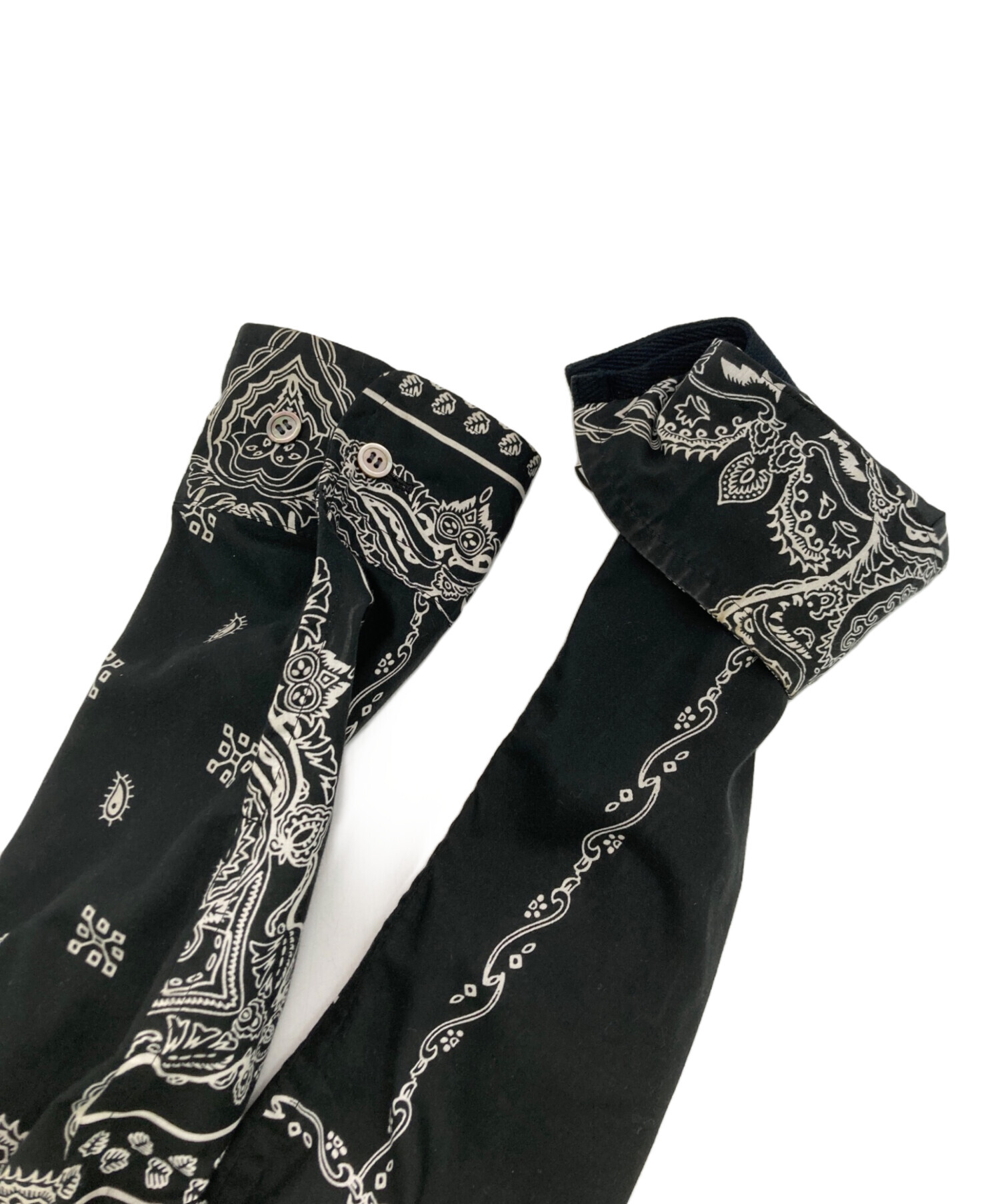 中古・古着通販】sacai (サカイ) paisley print jacket/ペイズリー