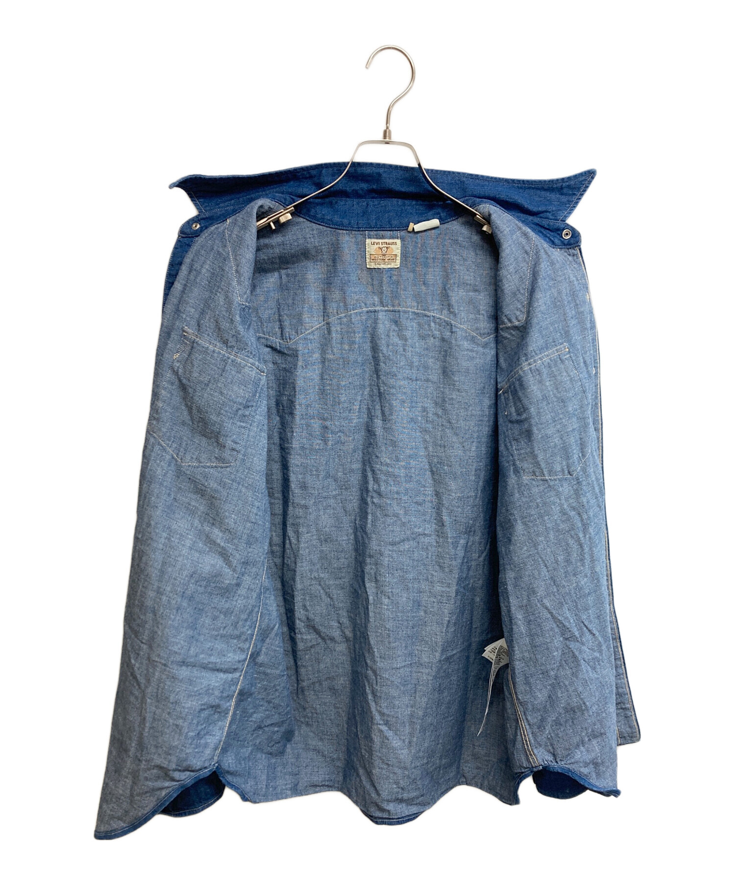 リーバイス　ビッグE ライトブルー ボタン付きシャツ ビンテージ 中古・古着通販】LEVI'S VINTAGE CLOTHING (リーバイス ビンテージ