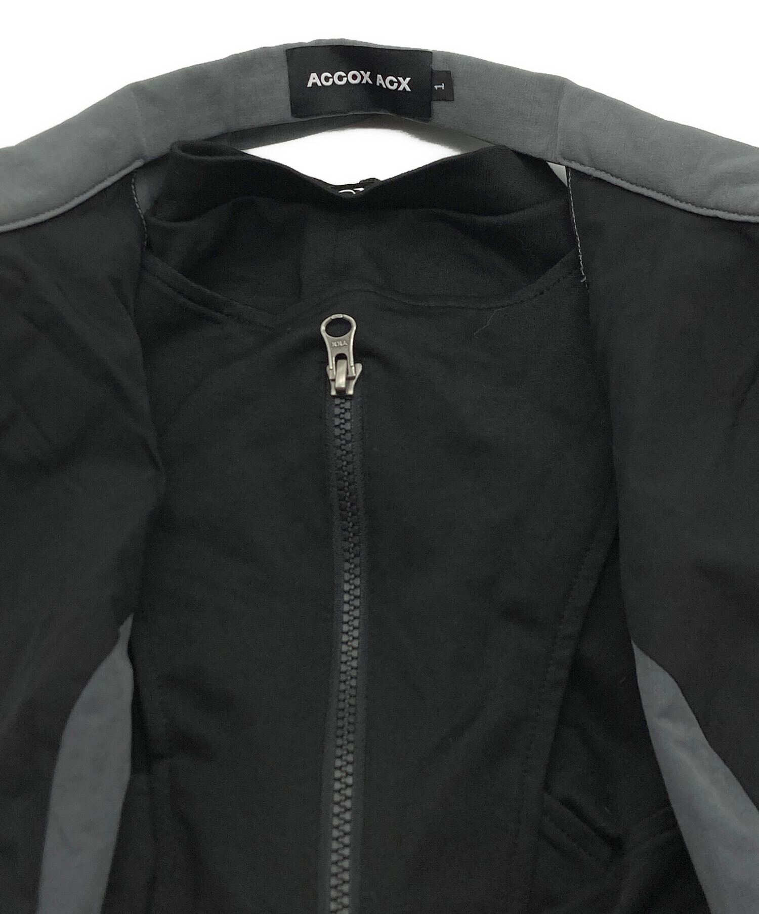 中古・古着通販】ACCOX ACX (アクコックス) ボディスーツ ブラック 