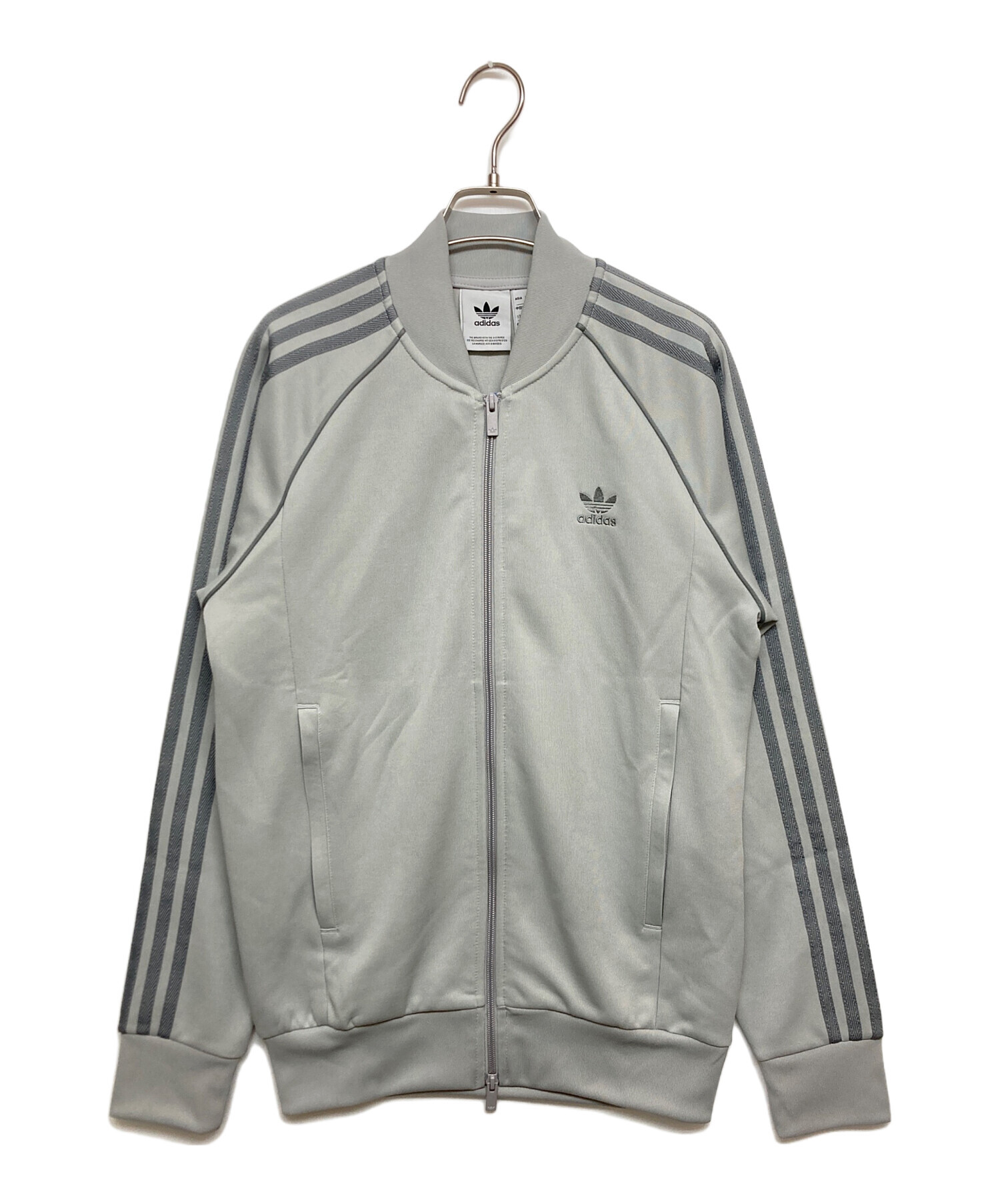 adidas グレー トラックジャケット 中古・古着通販】adidas (アディダス) クラシックス SSTトラック
