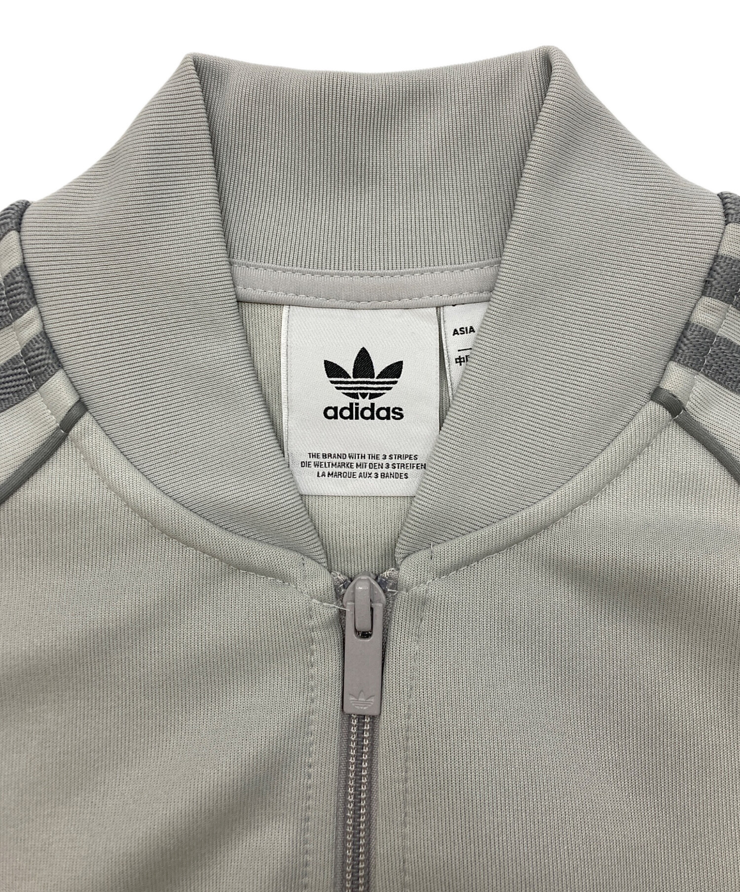 adidas グレー トラックジャケット ☆【adidas】☆トラックジャケット オーバー ADILENIUM グレー