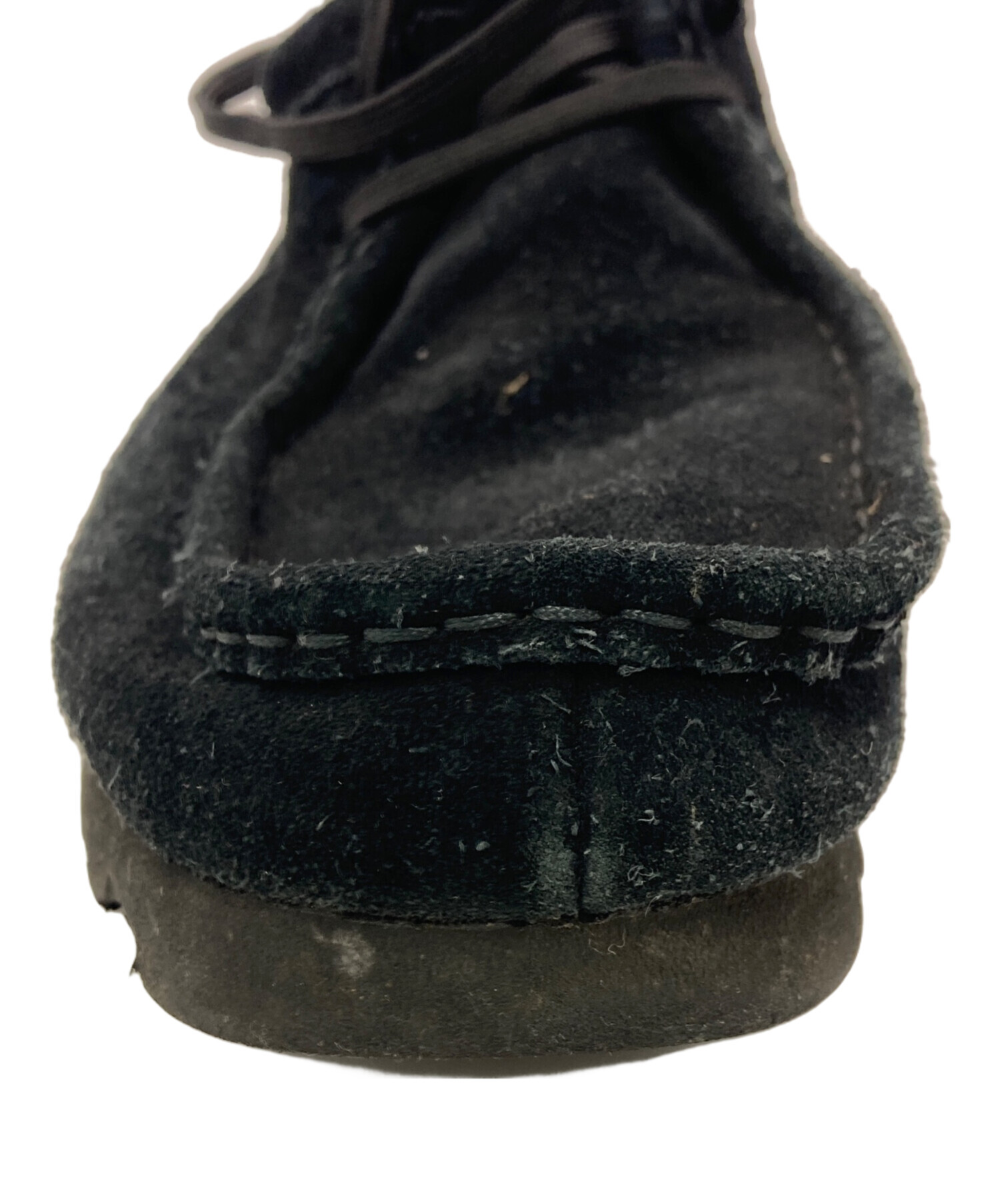 未使用 clarks ワラビー US9 送料無料 中古・古着通販】CLARKS (クラークス) ワラビーブーツ ブラック サイズ