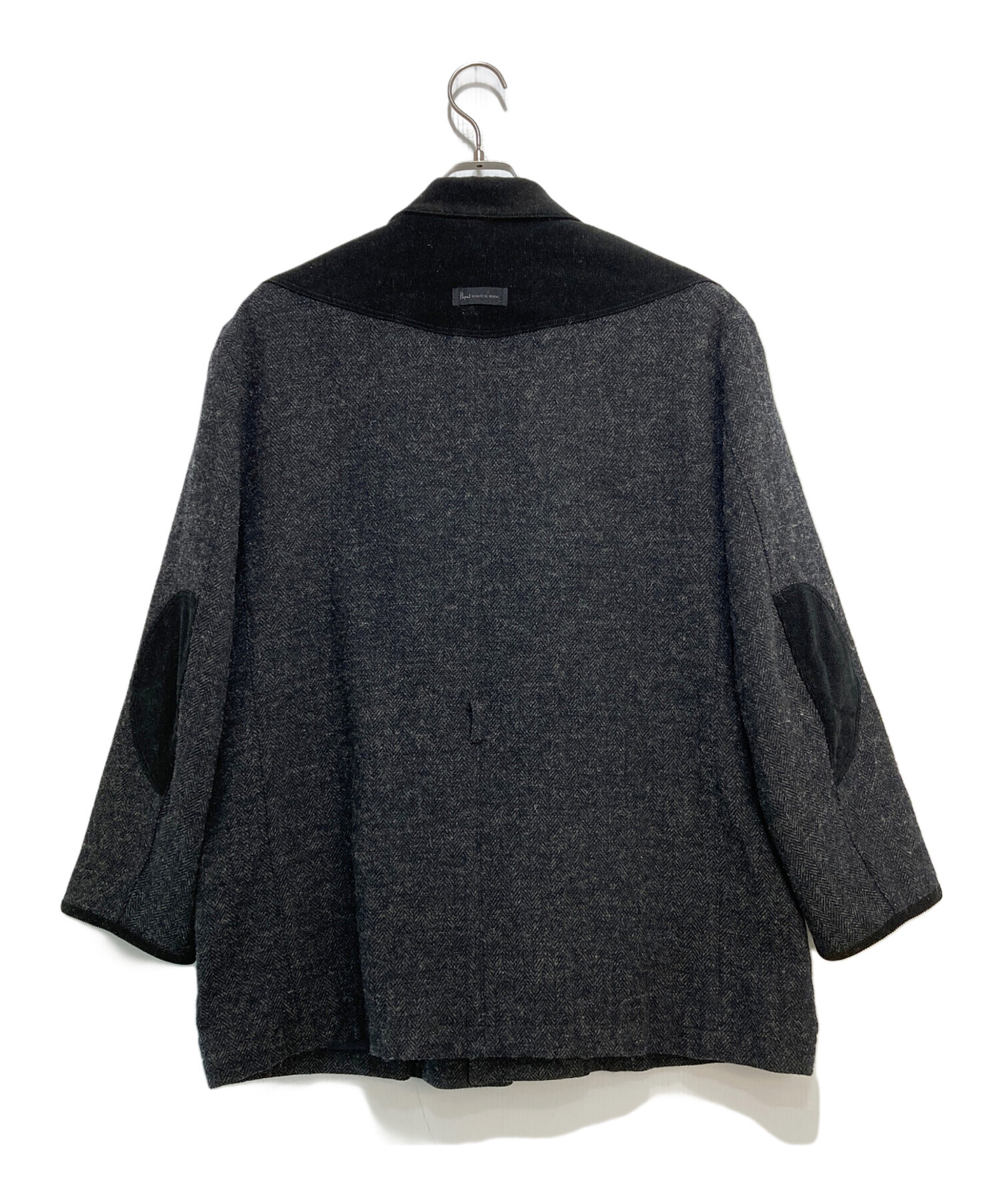 中古・古着通販】PAPAS (パパス) コーデュロイウールジャケット グレー