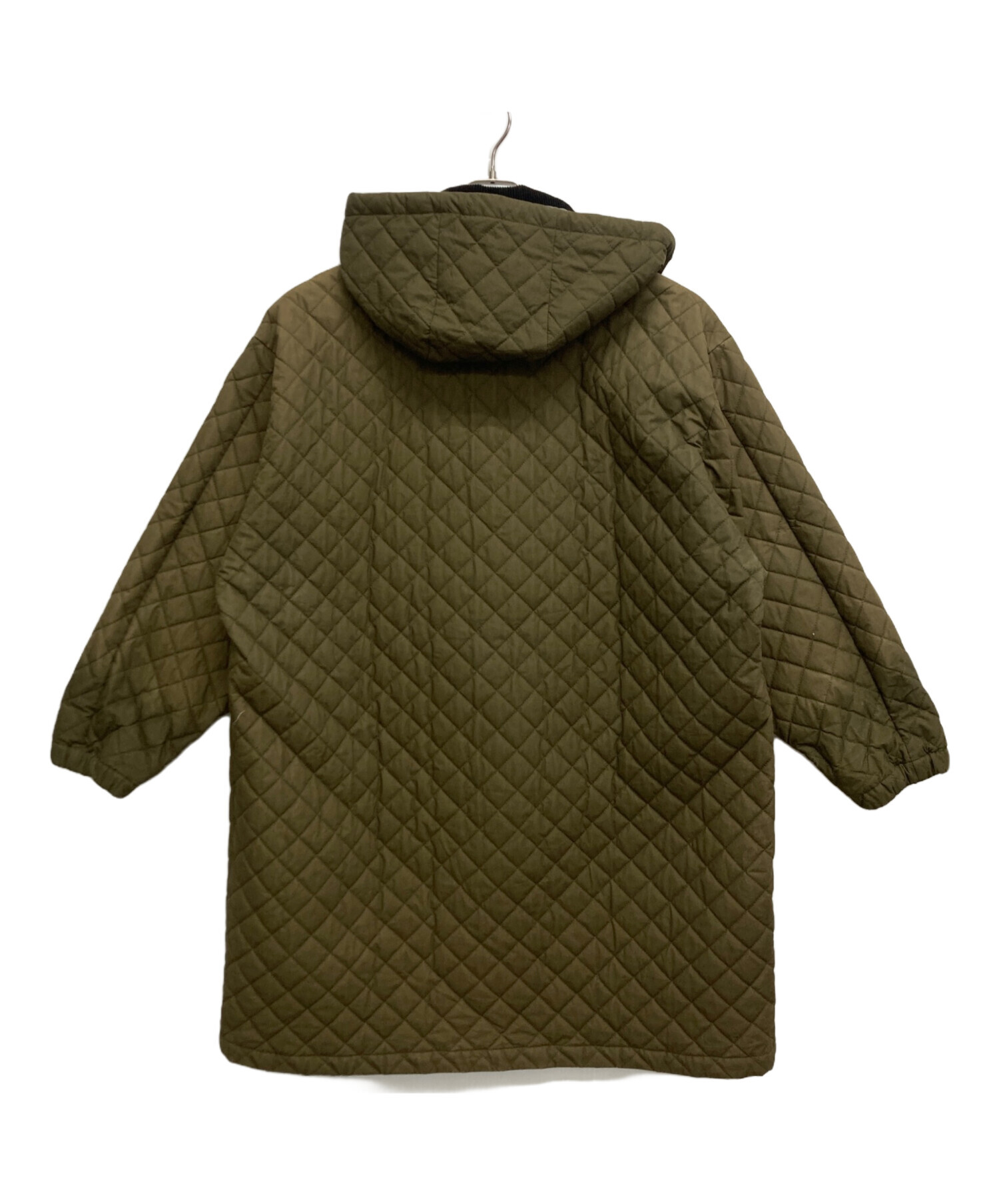 中古・古着通販】wonderland (ワンダーランド) QUILTING COAT カーキ 