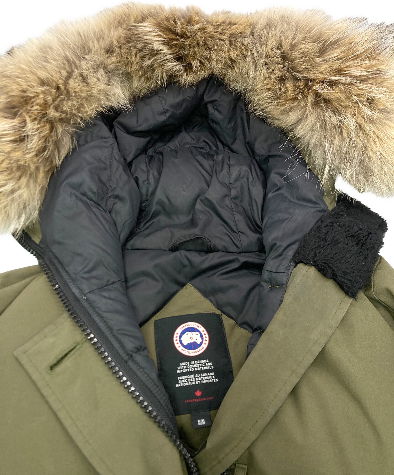 中古・古着通販】CANADA GOOSE (カナダグース) LABRADOR BOMBER カーキ