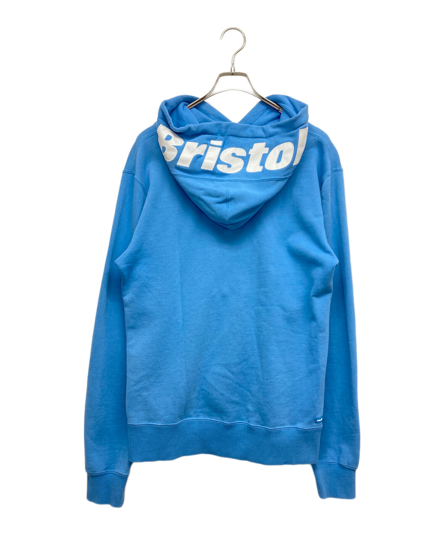 Bristol フード付きパーカー ブルー 中古・古着通販】F.C.R.B. (エフシーレアルブリストル) パーカー