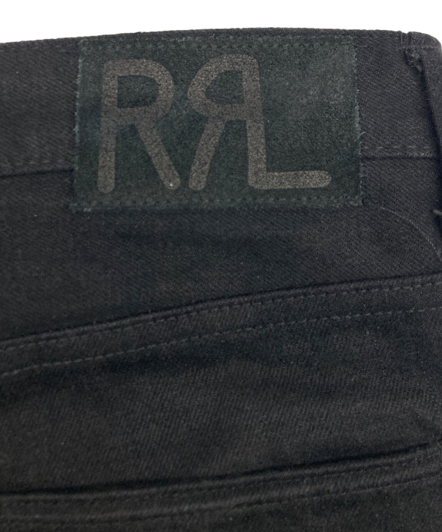中古・古着通販】RRL (ダブルアールエル) ブラックデニム ブラック 