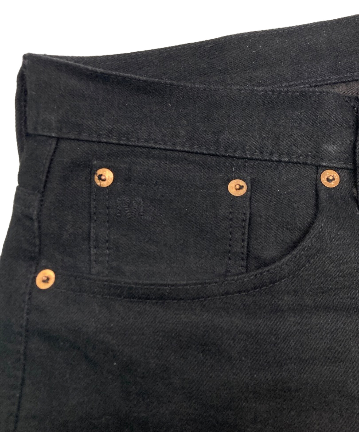 中古・古着通販】RRL (ダブルアールエル) ブラックデニム ブラック 