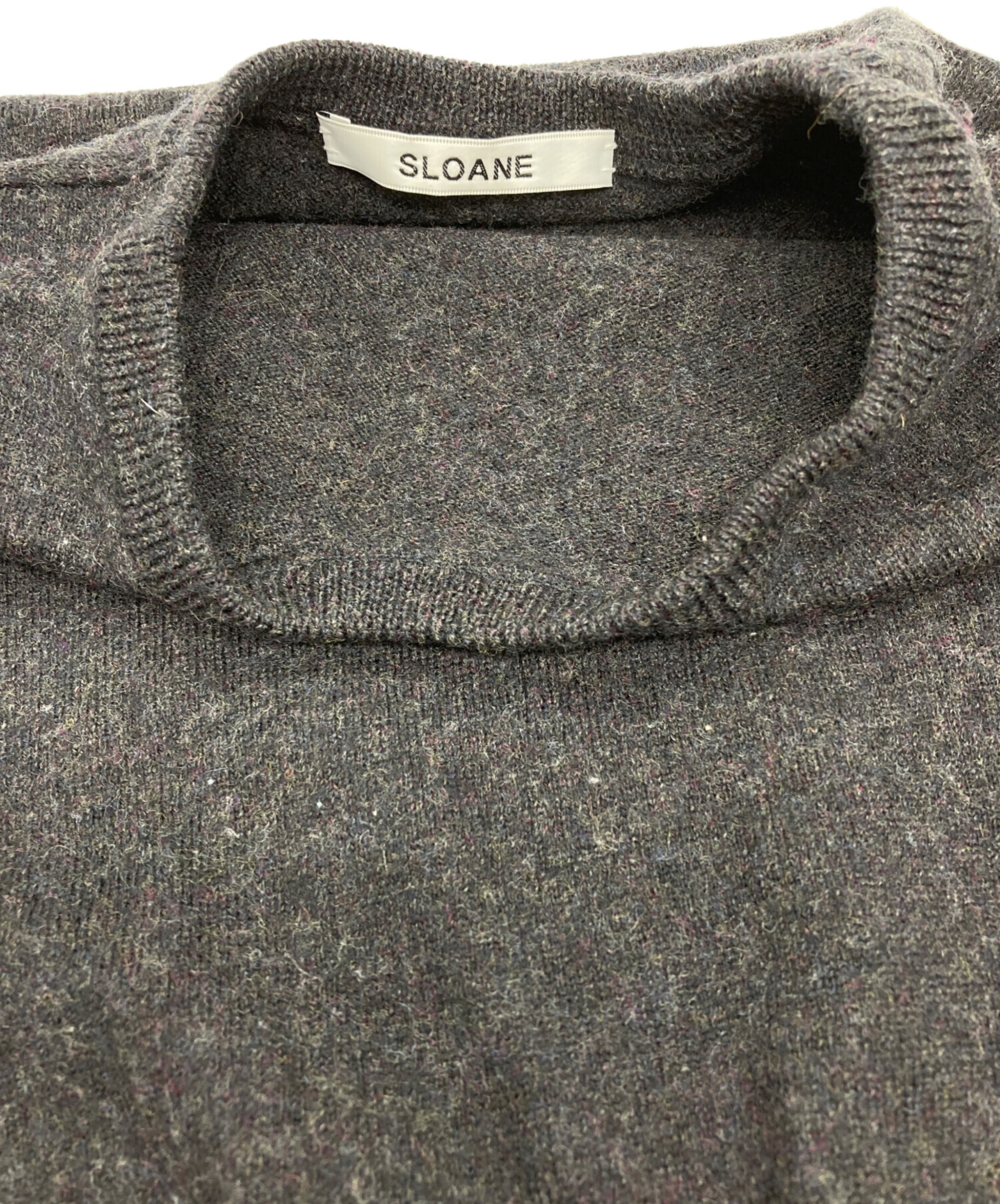 中古・古着通販】SLOANE (スローン) 14G メリノウール天竺 クルー
