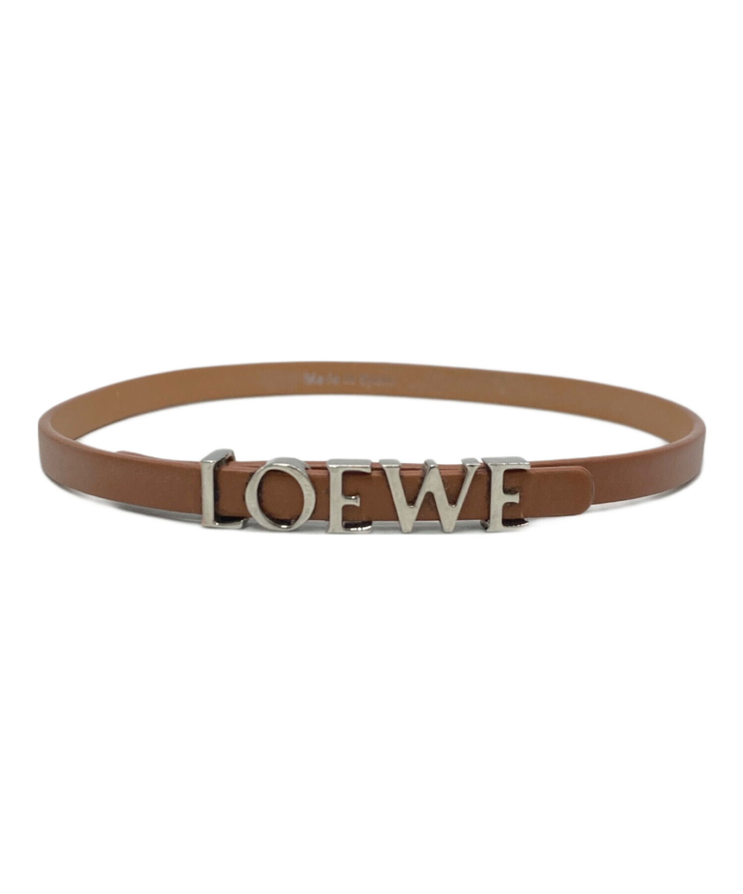 中古・古着通販】LOEWE (ロエベ) DOUBLE WRAP LOEWE ブレスレット