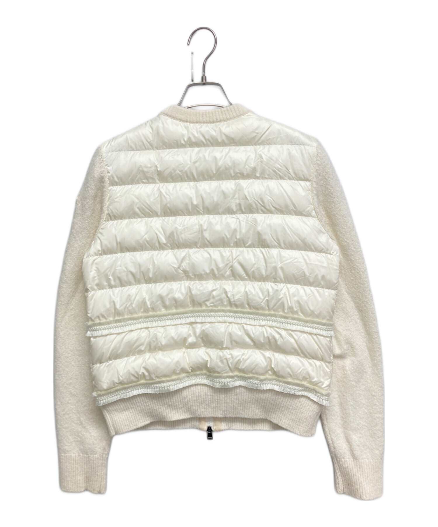中古・古着通販】MONCLER (モンクレール) ダウンジャケット ホワイト 