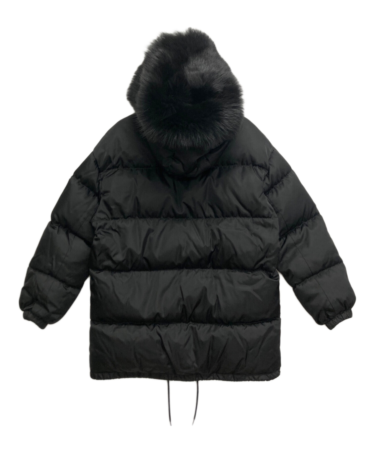 中古・古着通販】PRADA (プラダ) ダウンジャケット ブラック サイズ