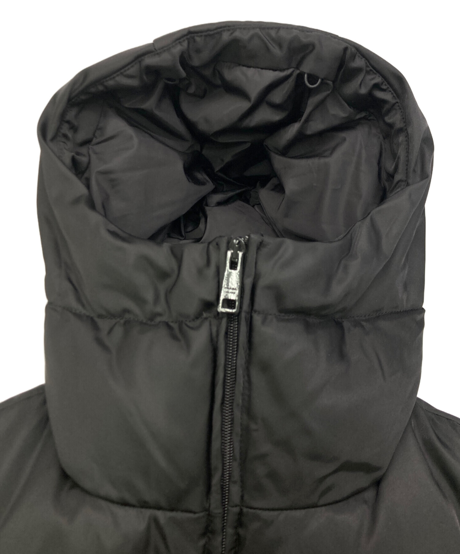 中古・古着通販】PRADA (プラダ) ダウンジャケット ブラック サイズ