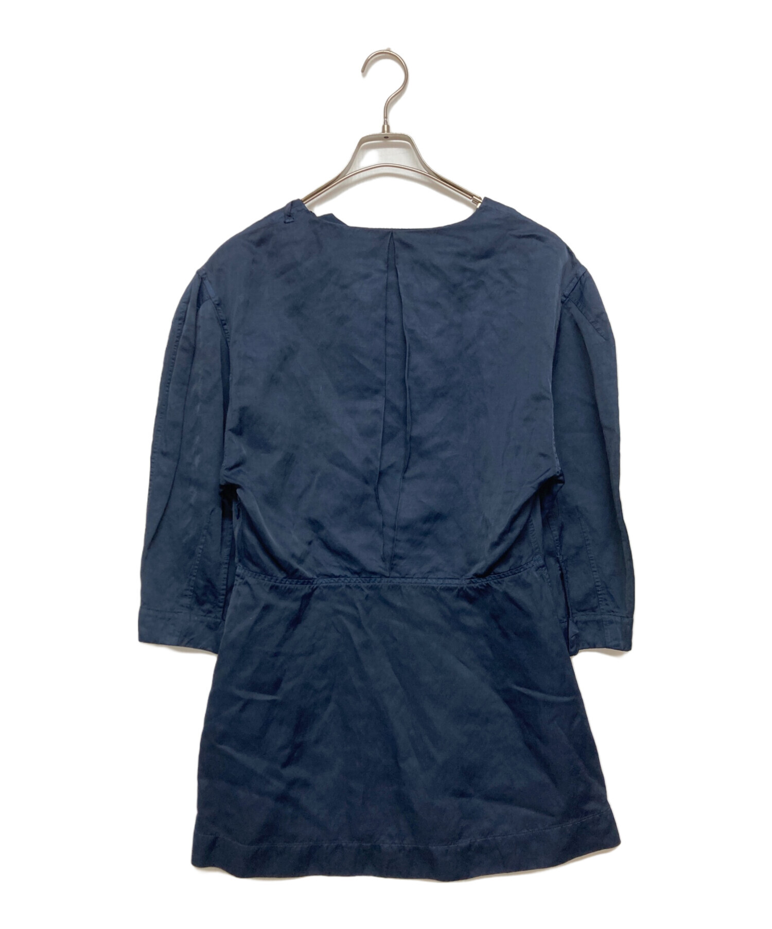 JIL SANDER ジルサンダー ブラウス XS カーキ 【古着】【中古】【送料無料】 JIL SANDER - JIL SANDER ジルサンダー ブラウス XS 緑 【古着】【中古