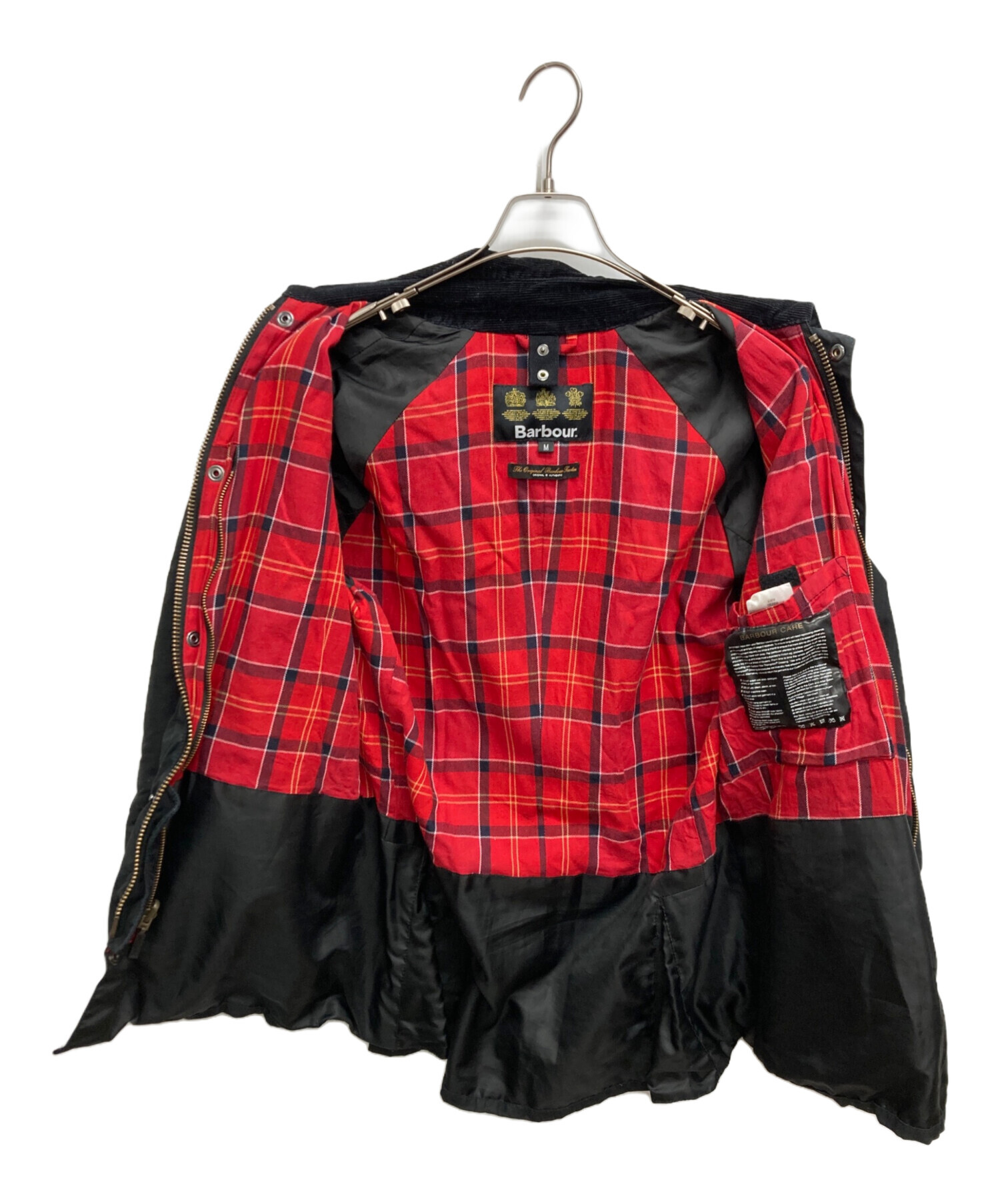 中古・古着通販】Barbour (バブアー) ASHBY WAX JACKET ブラック 