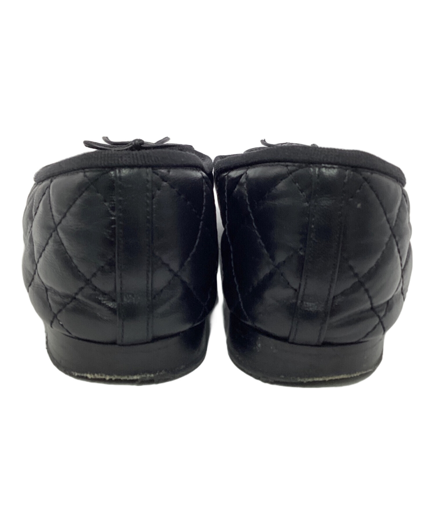 CHANEL（シャネル） パンプス ヒール ココマーク パール 36.5 黒