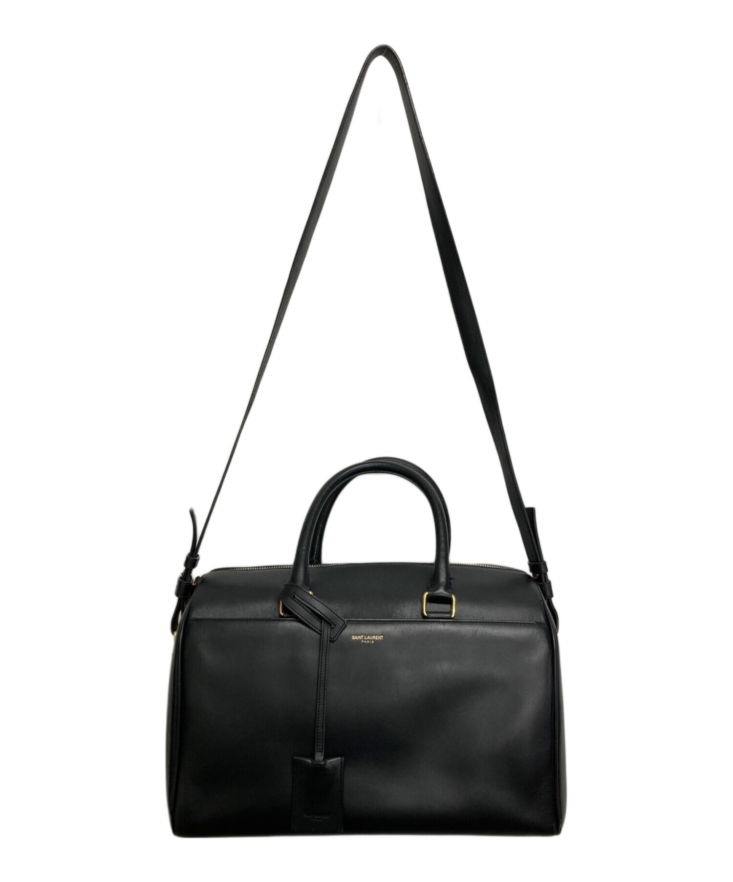 SAINT LAURENT PARIS サンローランパリ ショルダーバッグ  黒 【古着】【中古】【送料無料】 サンローランパリ チェーンショルダーバッグ サンセット 442906 SAINT