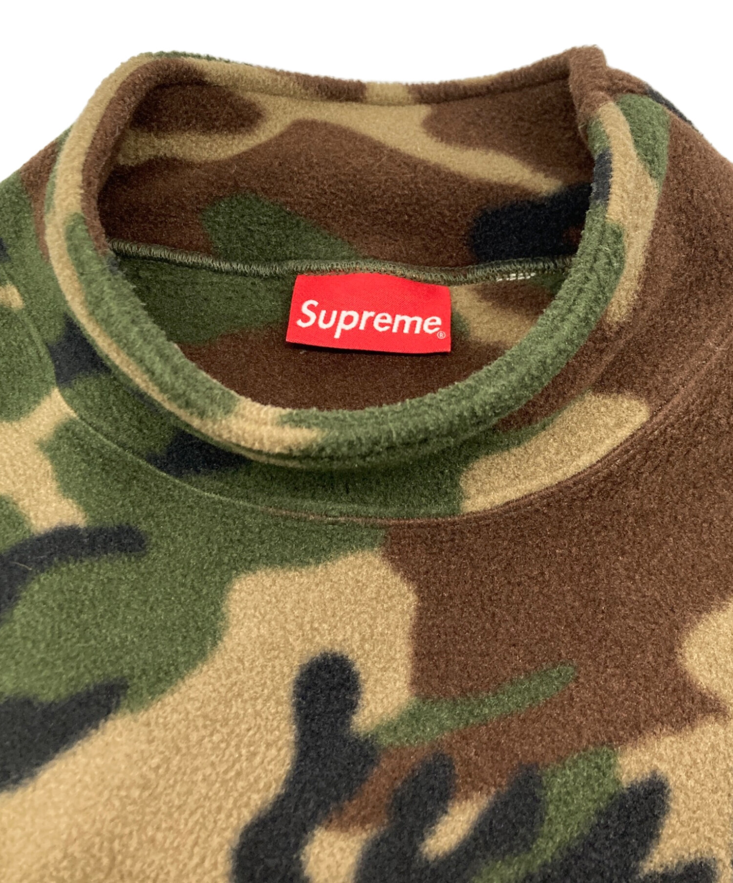 中古・古着通販】SUPREME (シュプリーム) Polartec Mock Neck Pullover 