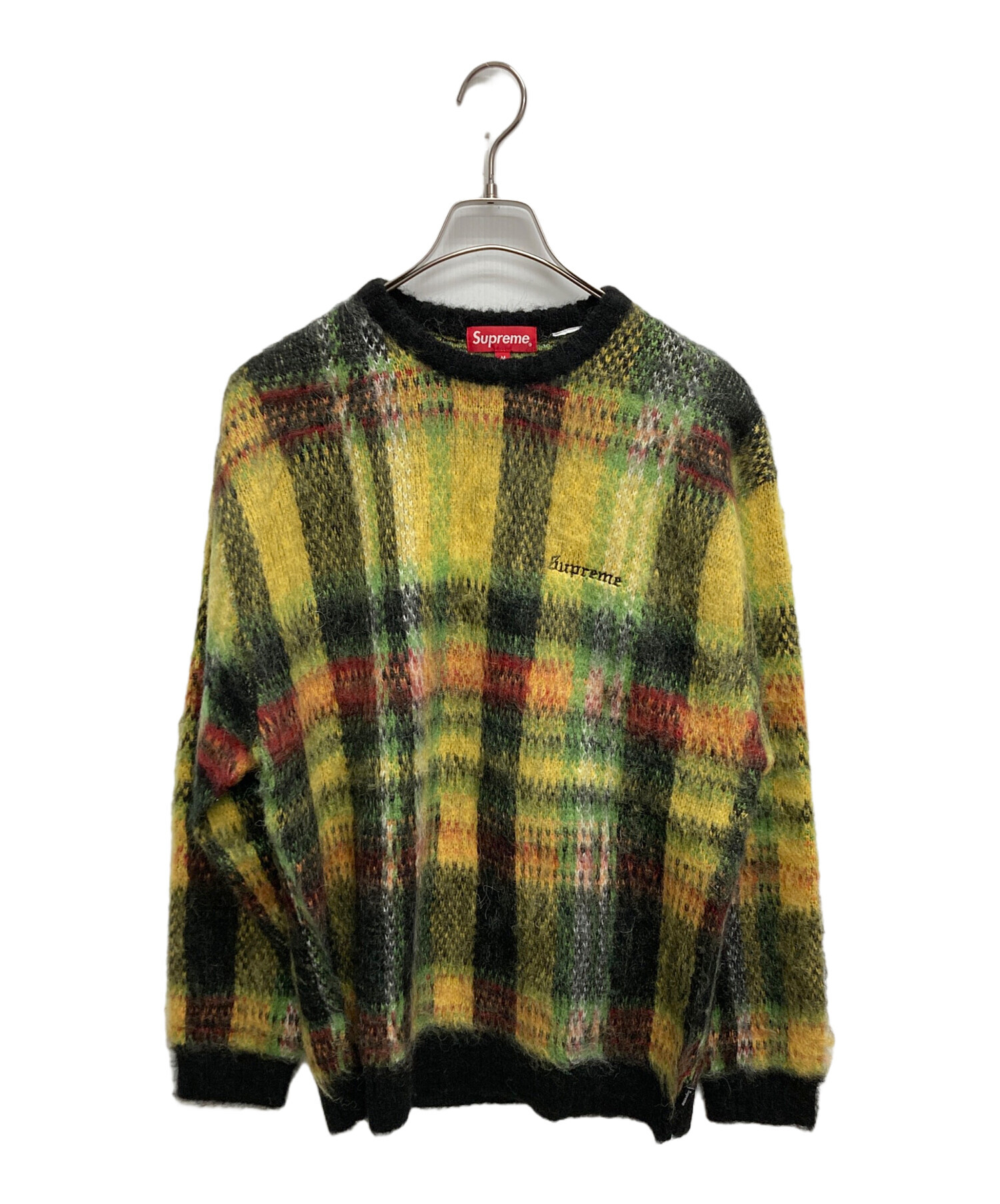 トップス Supreme 20AW brushed plaid sweater 中古・古着通販】SUPREME (シュプリーム) Brushed Plaid Sweater