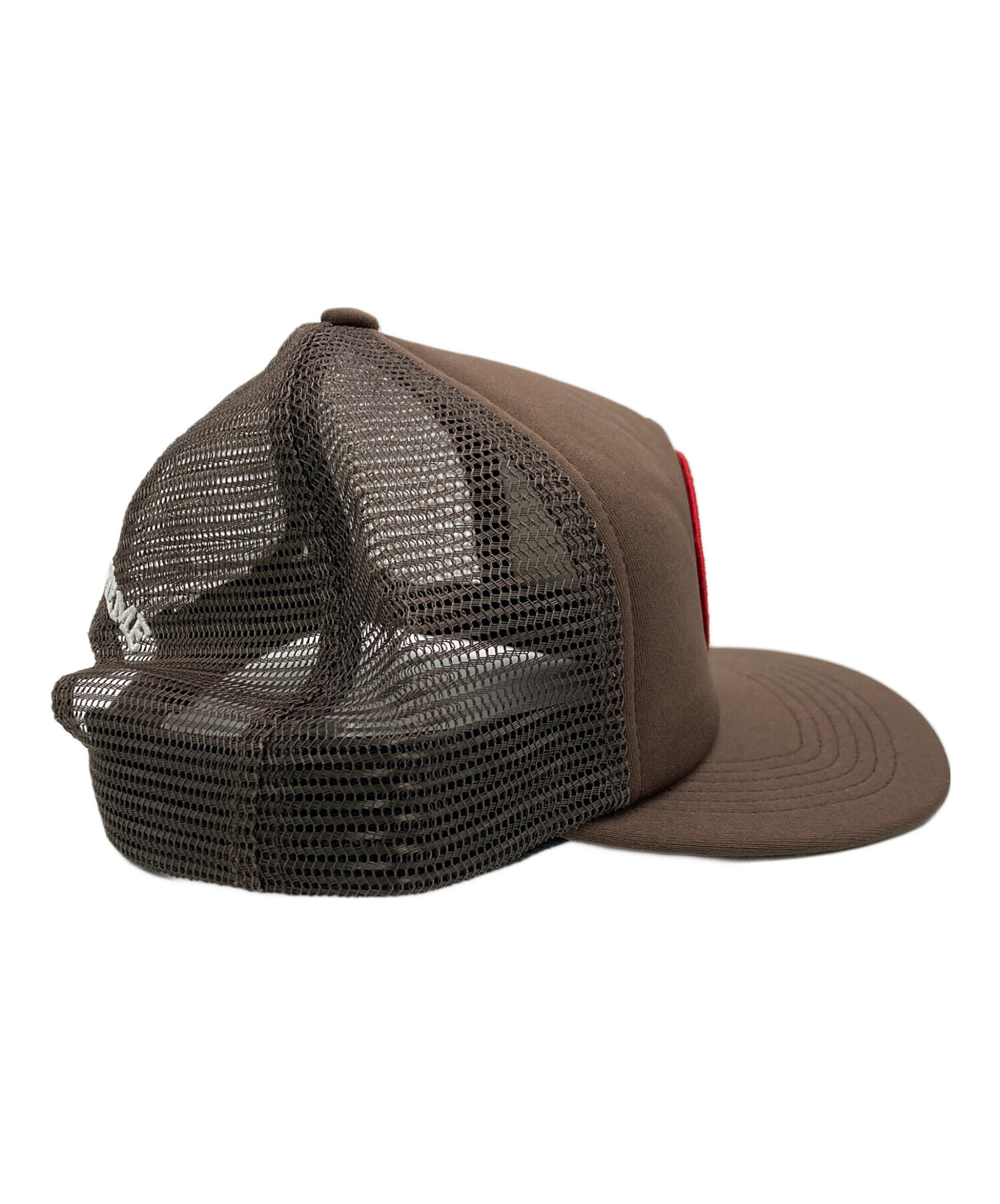 中古・古着通販】SUPREME (シュプリーム) メッシュキャップ ブラウン