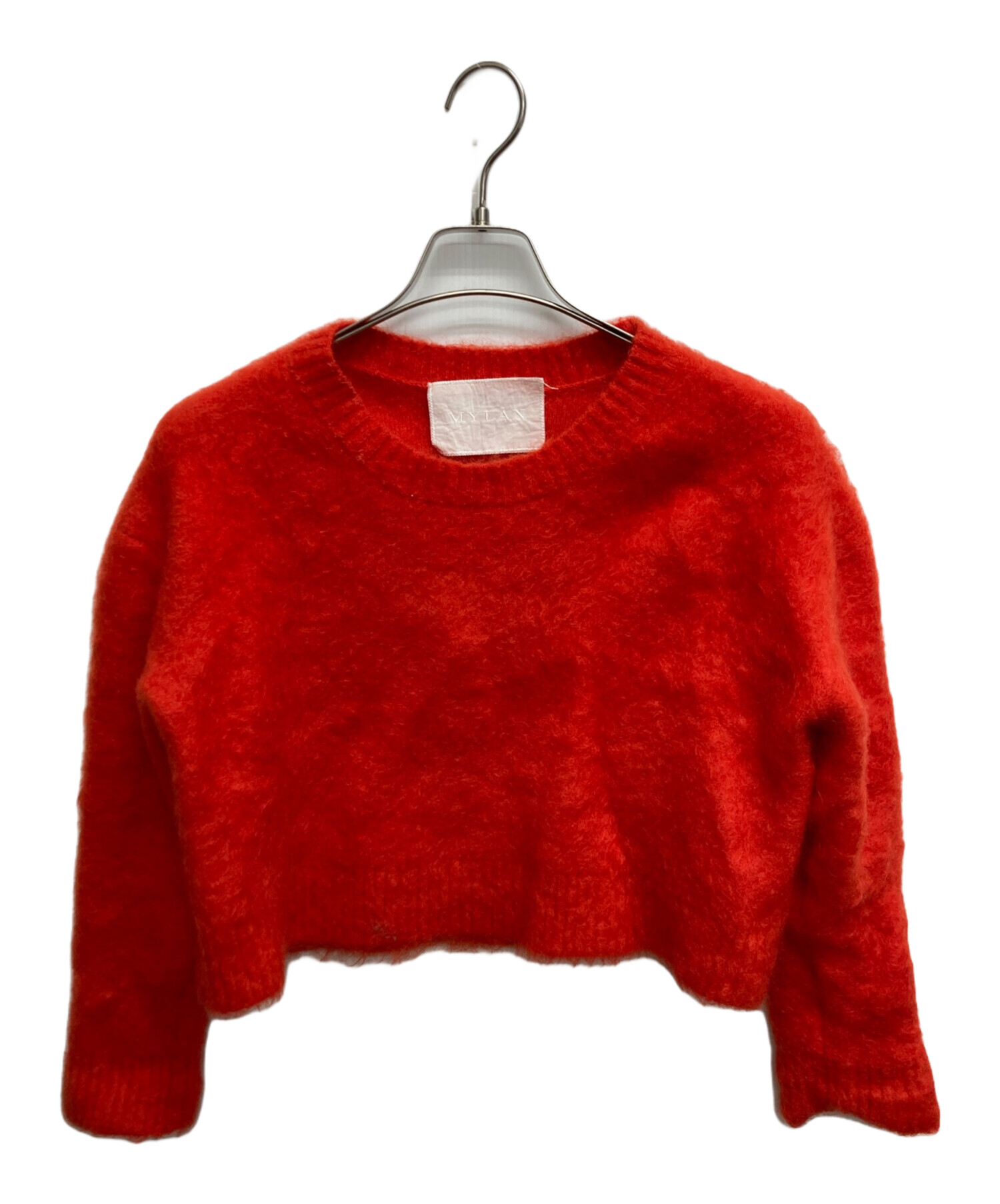 マイラン 24AW Wool Mohair Knit Top セーター 中古・古着通販】MYLAN (マイラン) Wool Mohair Knit Top レッド