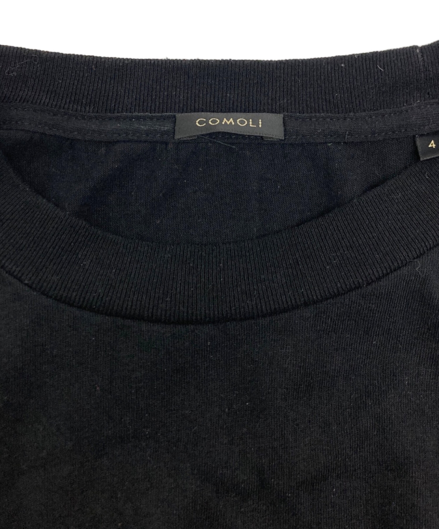 中古・古着通販】COMOLI (コモリ) コットンジャージ 長袖Tシャツ 