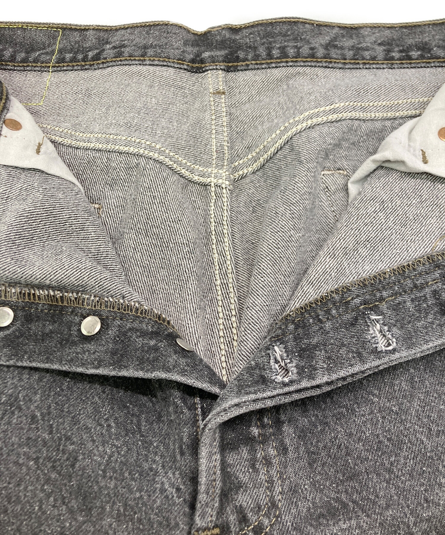 中古・古着通販】LEVI'S (リーバイス) 501 先染めデニムパンツ