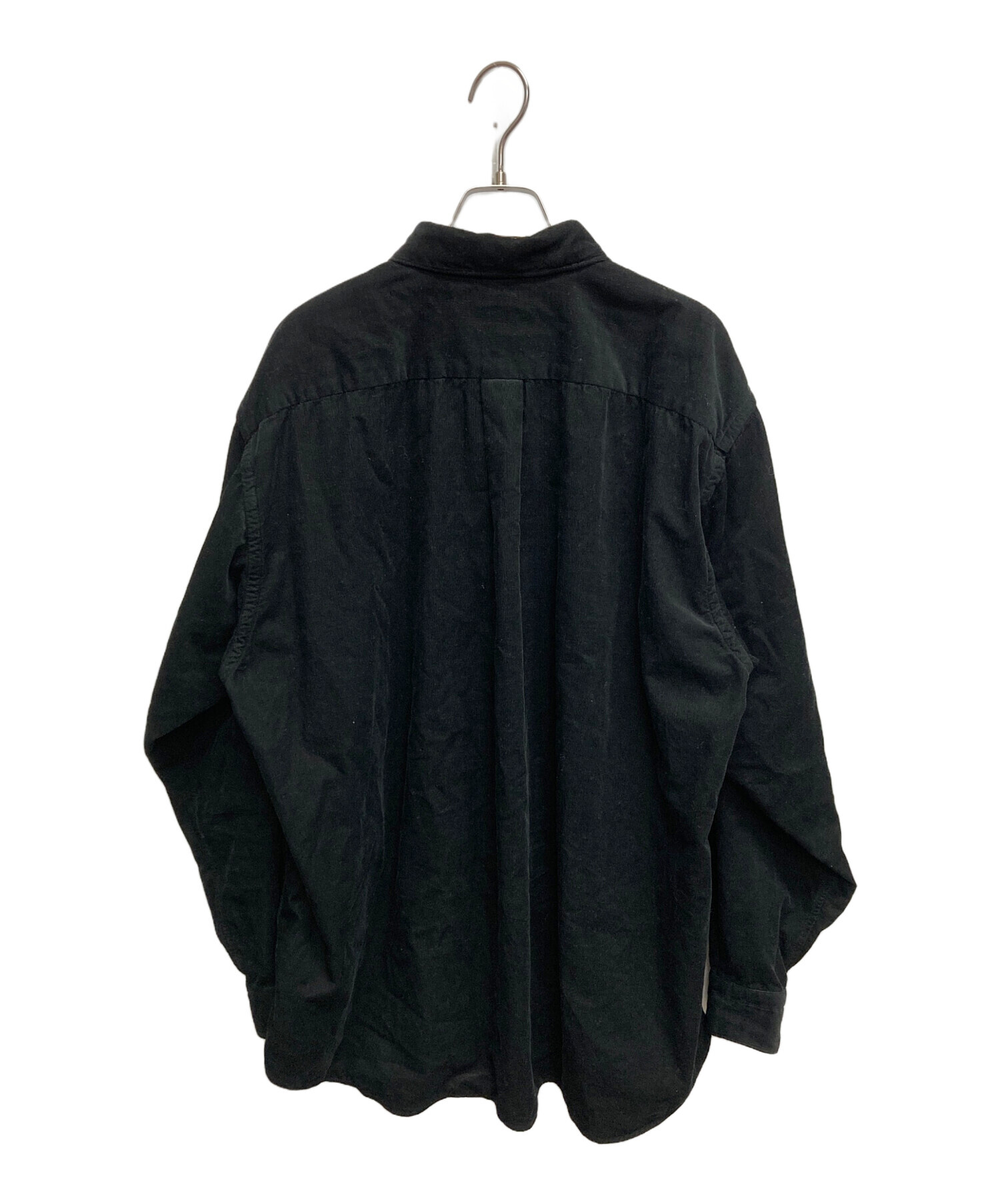 中古・古着通販】COMOLI (コモリ) コーデュロイ コモリシャツ ブラック