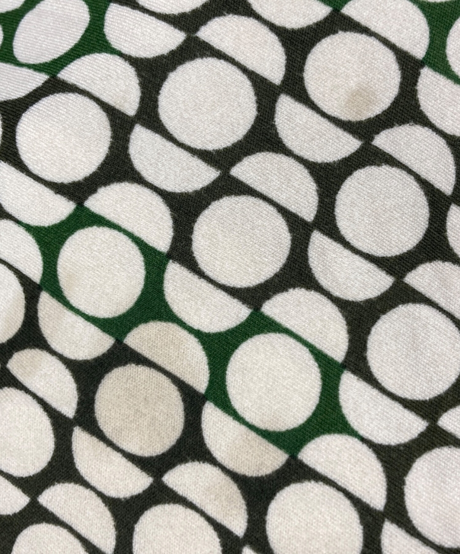 中古・古着通販】GUCCI (グッチ) ワンピース ホワイト×グリーン サイズ