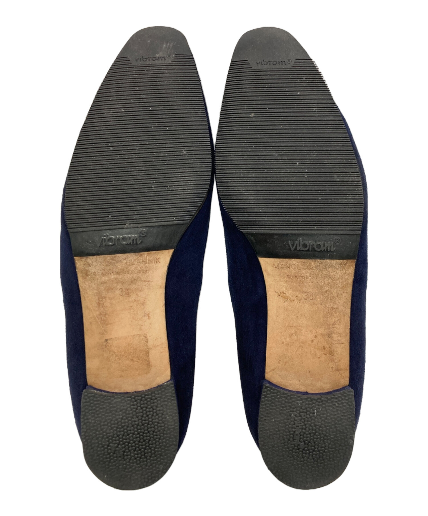 中古・古着通販】Manolo Blahnik (マノロブラニク) スエードフラット