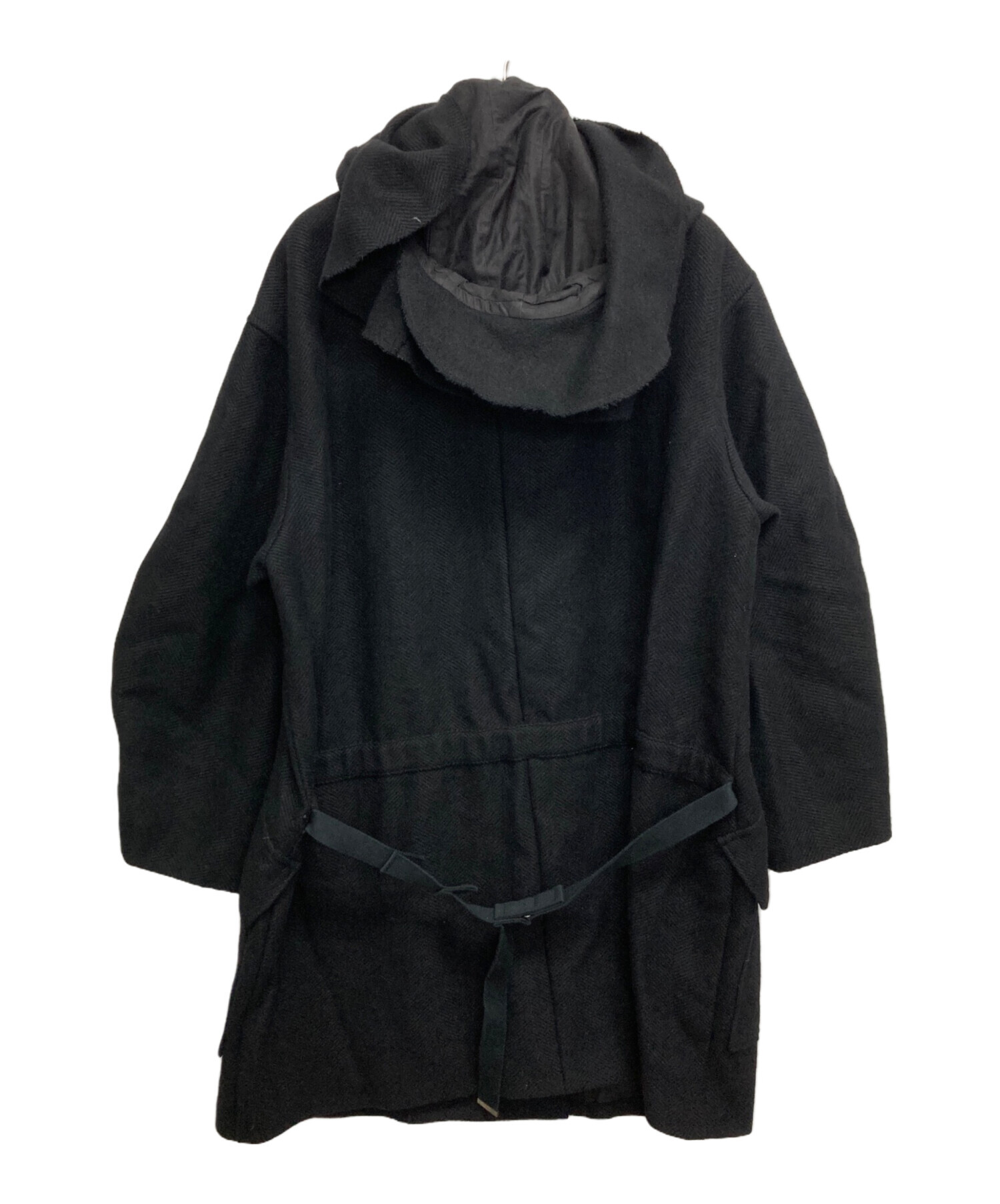 中古・古着通販】chalayan (チャラヤン) アンゴラウールフーデッド