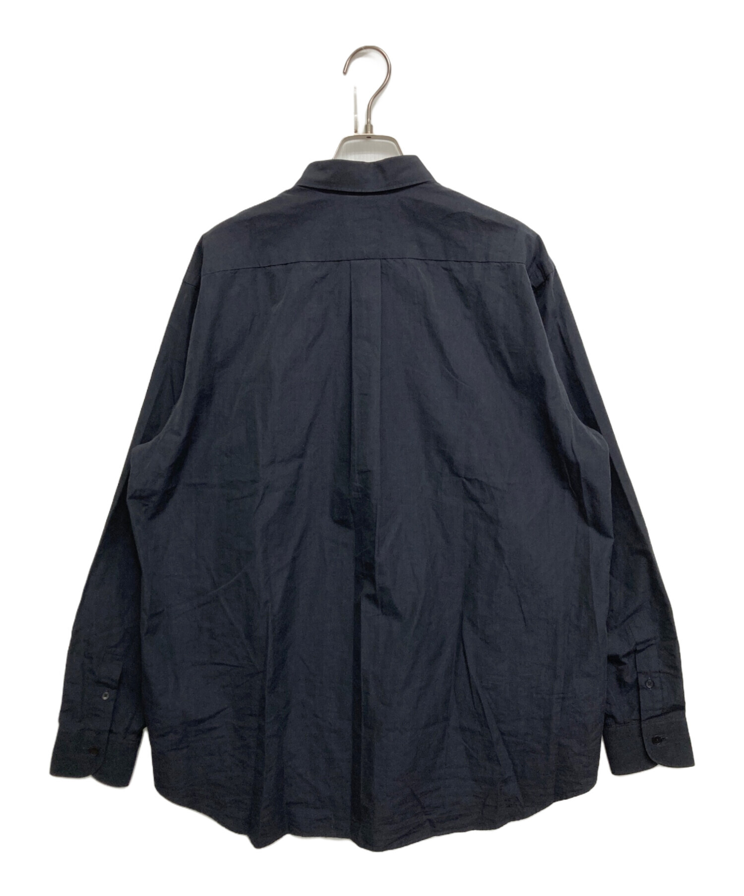 中古・古着通販】COMOLI (コモリ) コモリシャツ ブラック サイズ:SIZE