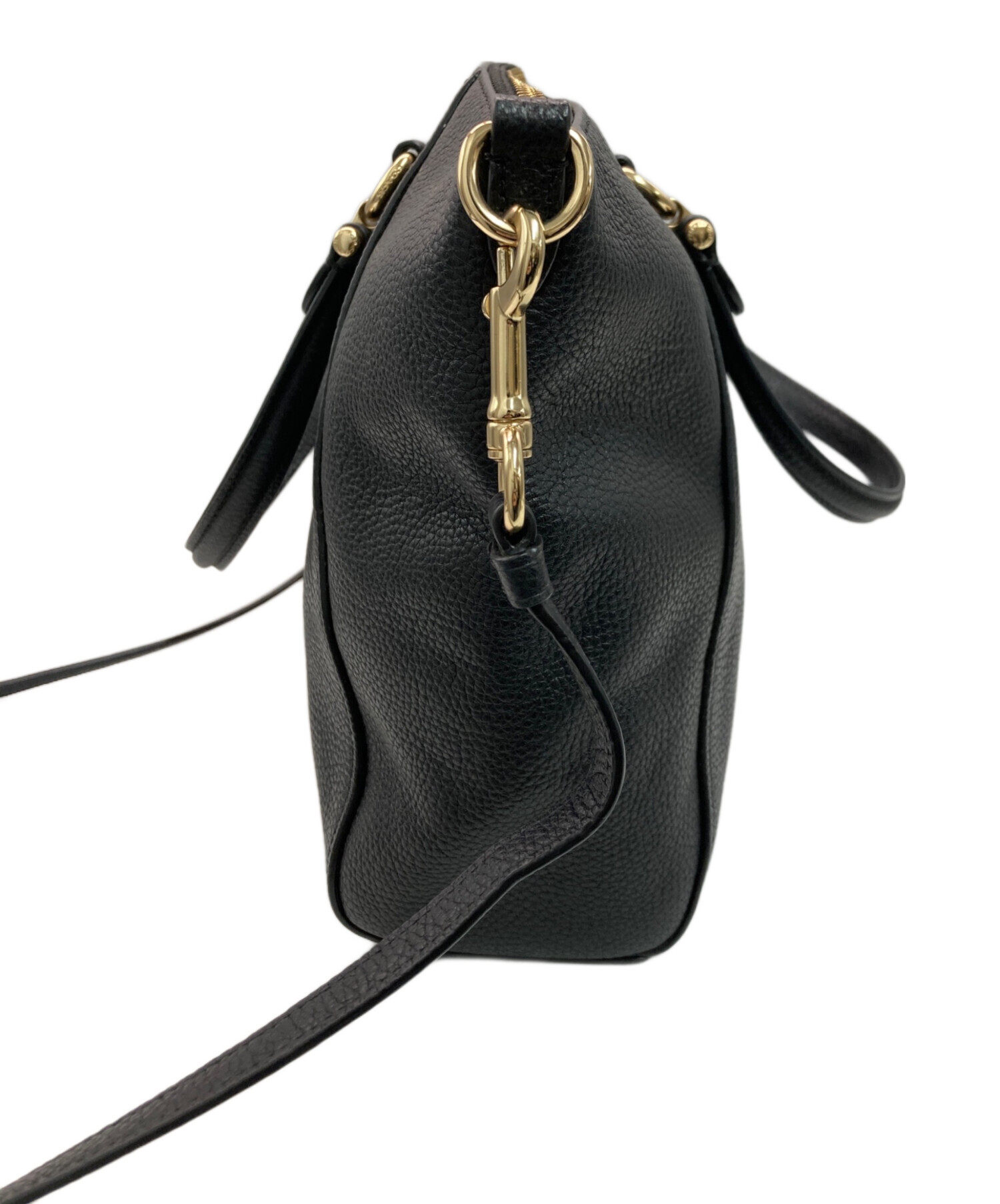 中古・古着通販】COACH (コーチ) 2WAYバッグ ブラック｜ブランド・古着