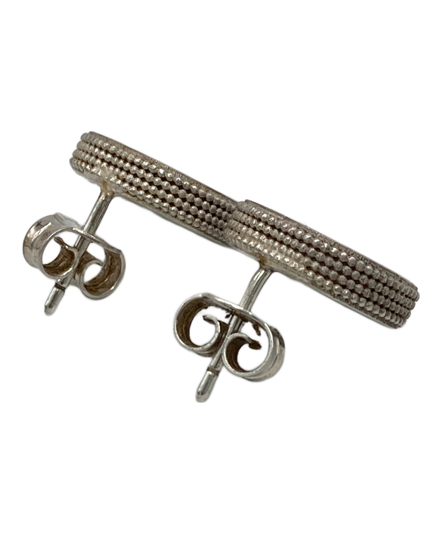 グッチ ピアス インターロッキング SV925 外箱有 中古美品！(14055) 中古・古着通販】GUCCI (グッチ) ソーホー インターロッキングG ピアス