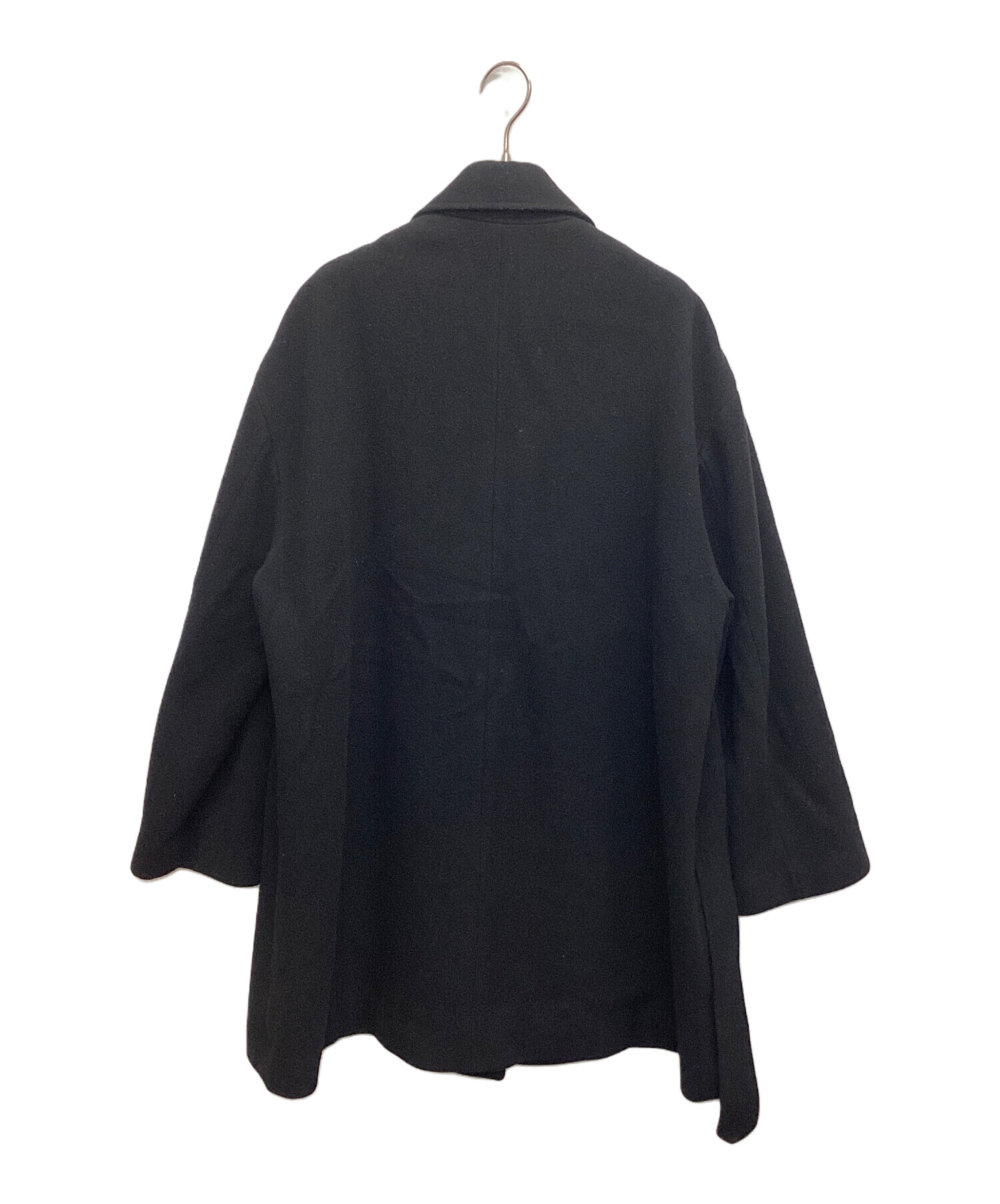 中古・古着通販】CULLNI (クルニ) タイロッケンコート ブラック サイズ