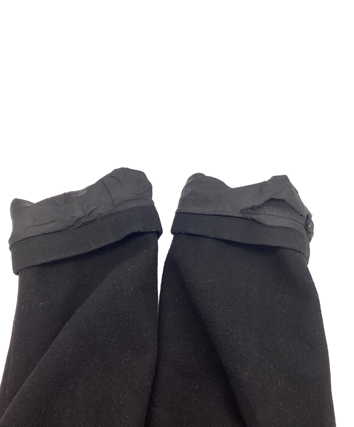 中古・古着通販】CULLNI (クルニ) タイロッケンコート ブラック サイズ