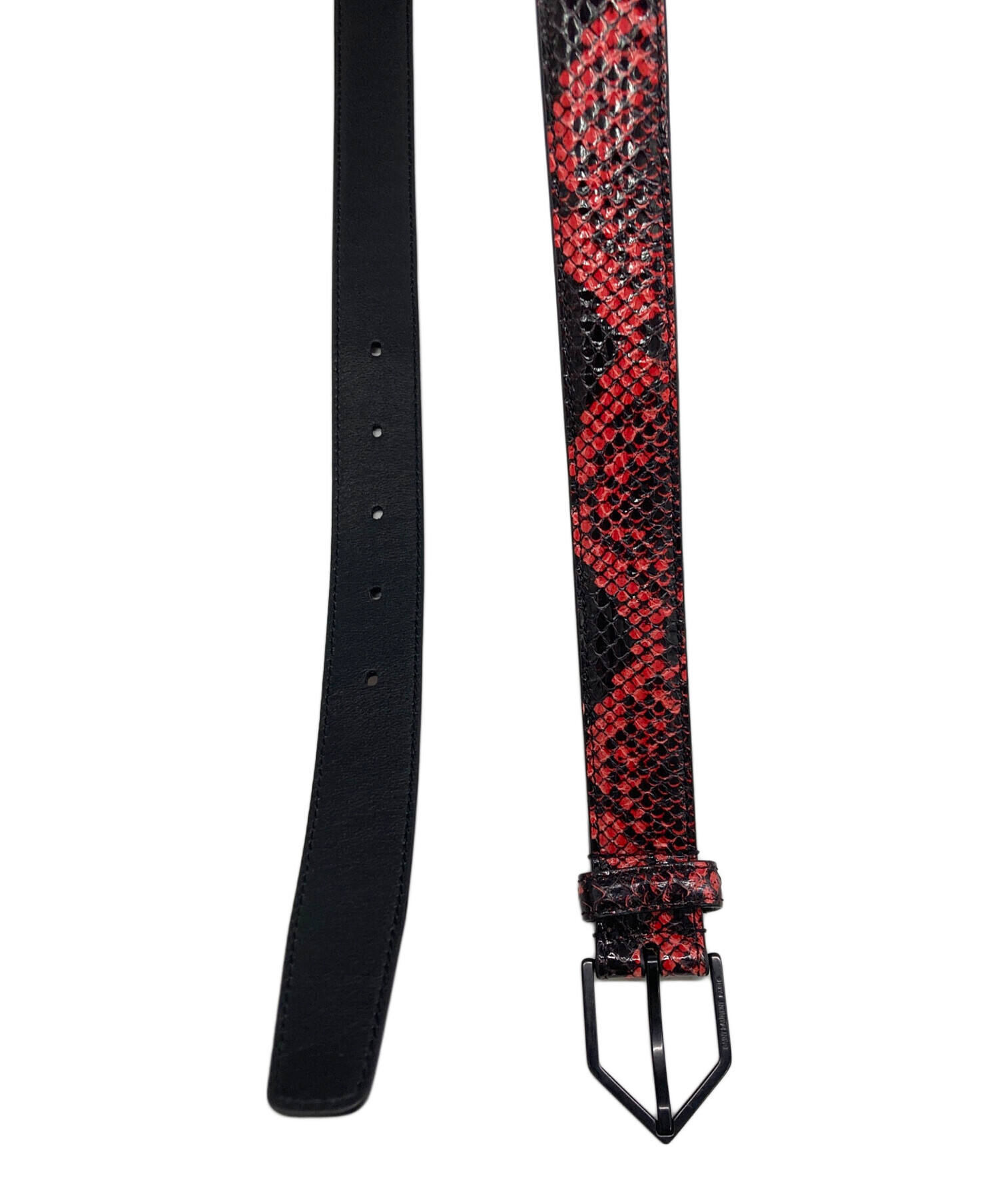 H/YSAINTLAURENT サンローランパリ クロスオーバーベルトトラ 中古・古着通販】Saint Laurent Paris (サンローランパリ) レザー