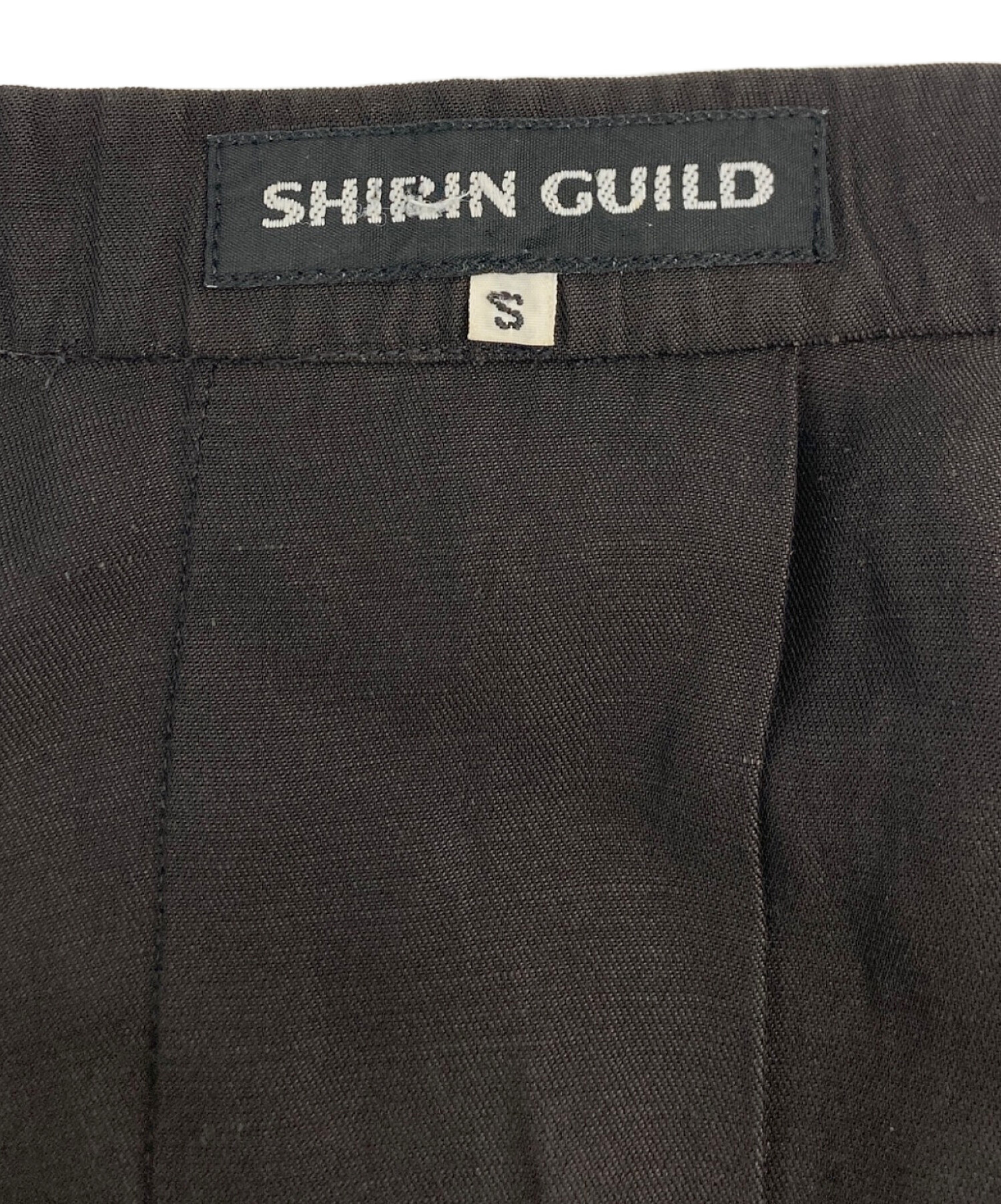 中古・古着通販】shirin guild (シリン ギルド) スタンドカラーリネン 