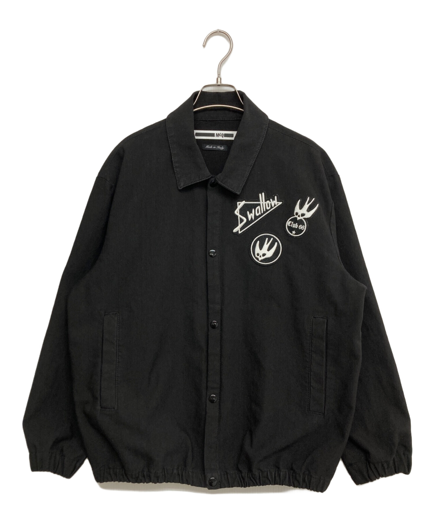 McQ マックキュー ジャケット メンズ 【古着】【中古】 中古・古着通販】MCQ (マックキュー) スワローバッチ ウインド