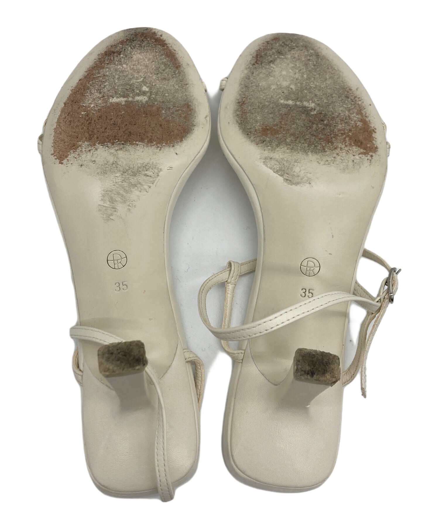 中古・古着通販】THE ROW (ザ ロウ) レザーサンダル/BARE SANDAL 中古・古着通販】THE ROW (ザ ロウ) レザーサンダル/BARE SANDAL